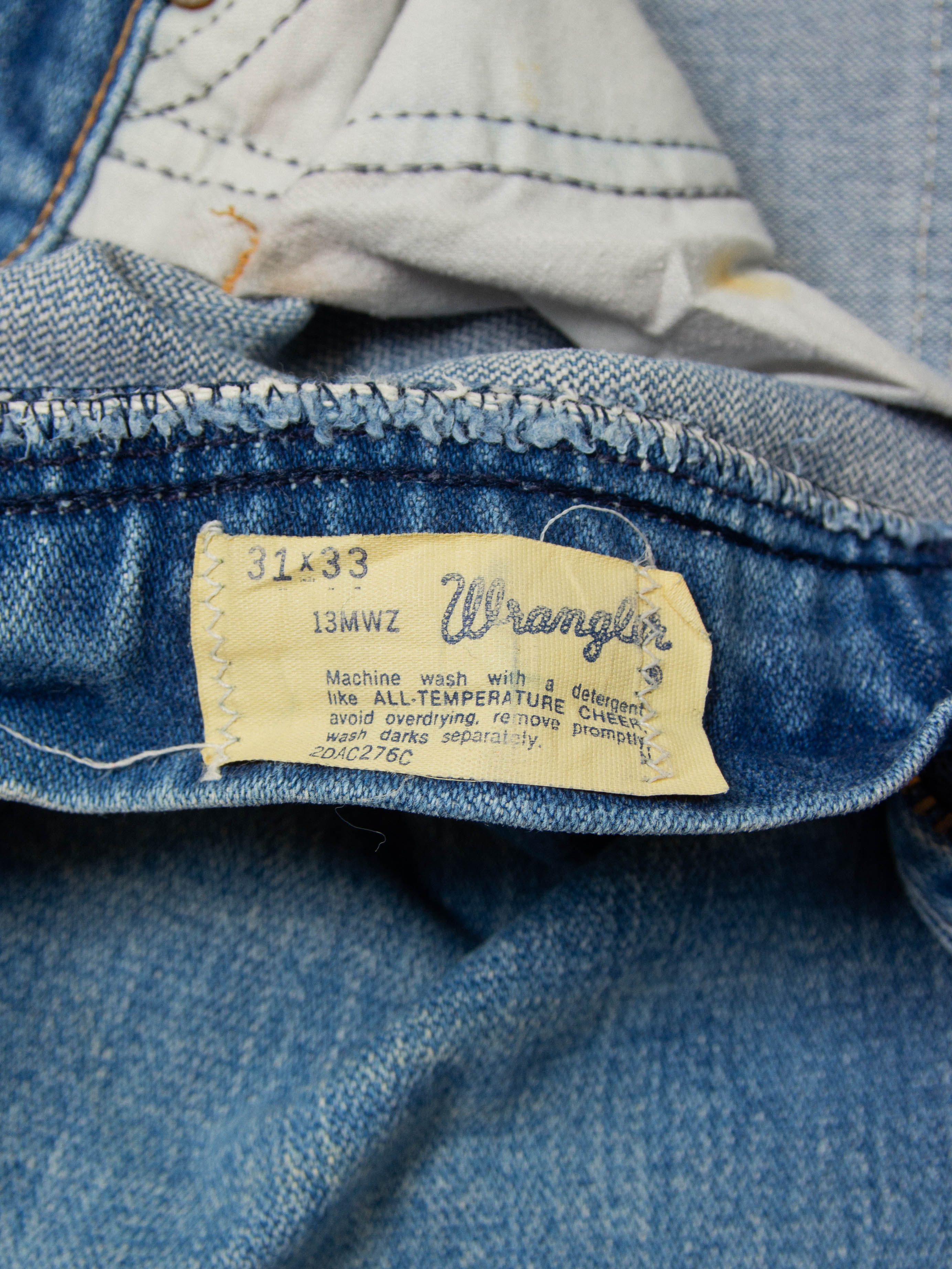 Vtg 1980s Wrangler Jeans - Made in USA (30x33) - Image 5