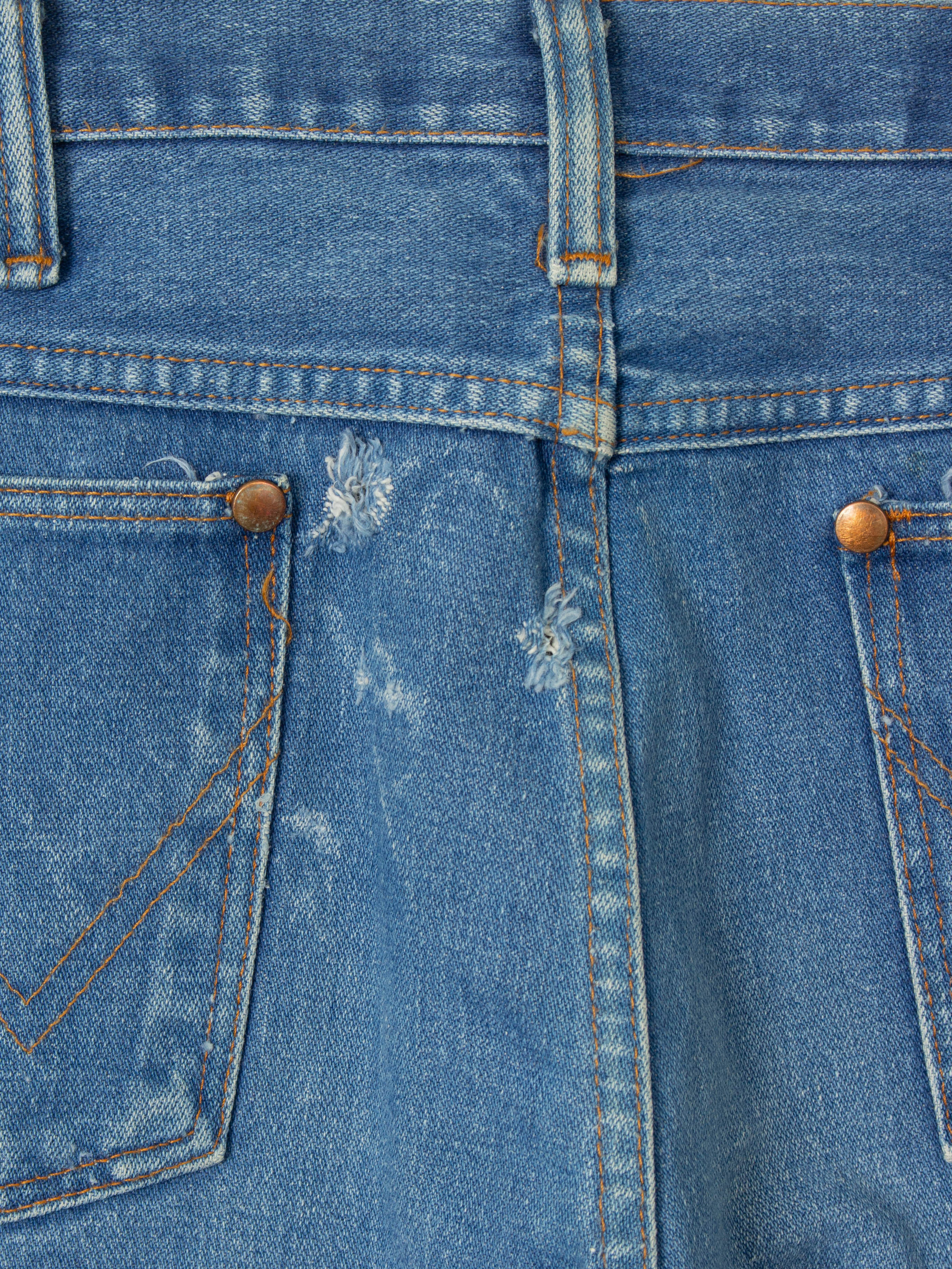 Vtg 1980s Wrangler Jeans - Made in USA (34x32) - Image 4