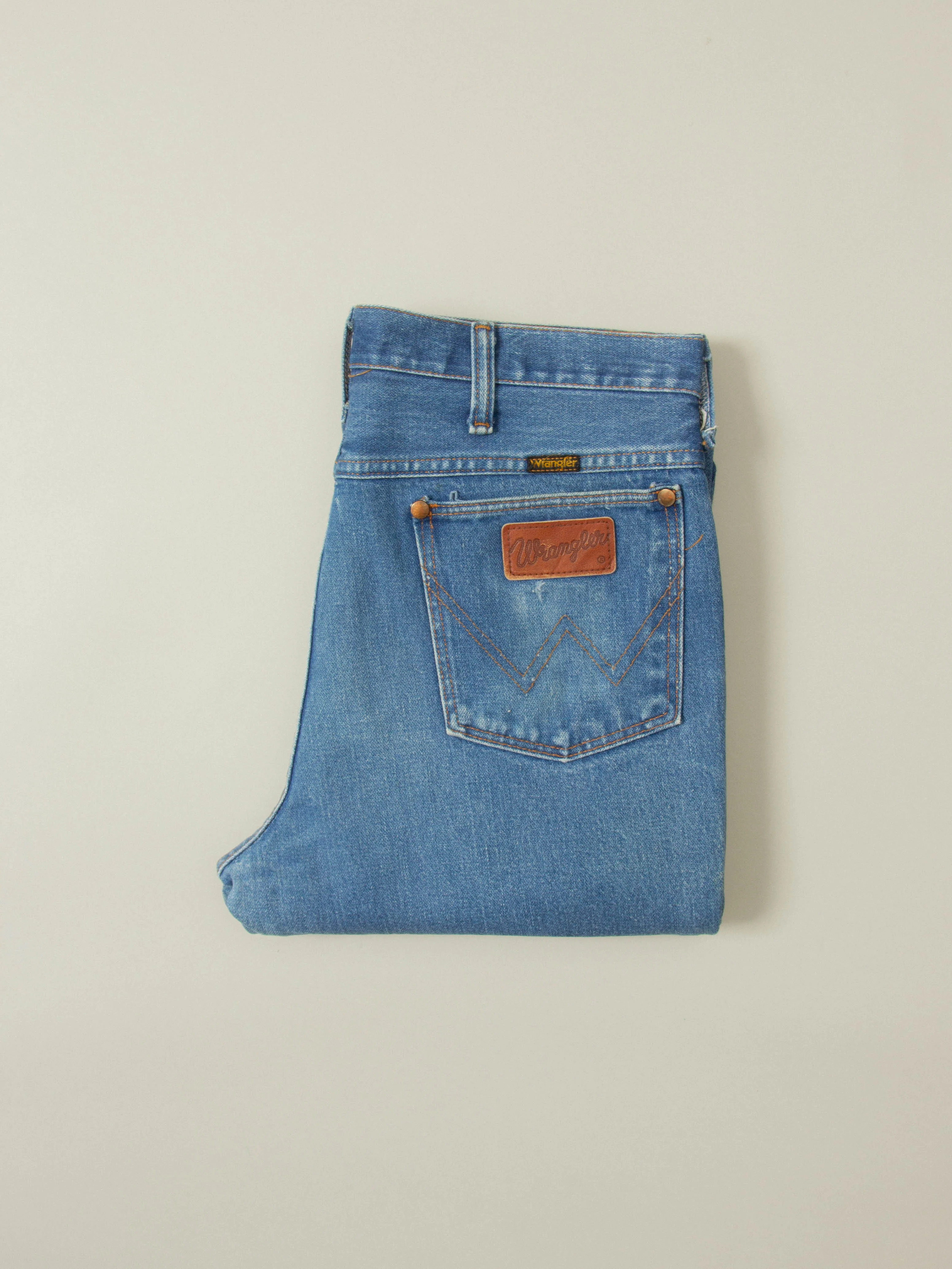 Vtg 1980s Wrangler Jeans - Made in USA (34x32) - Image 6