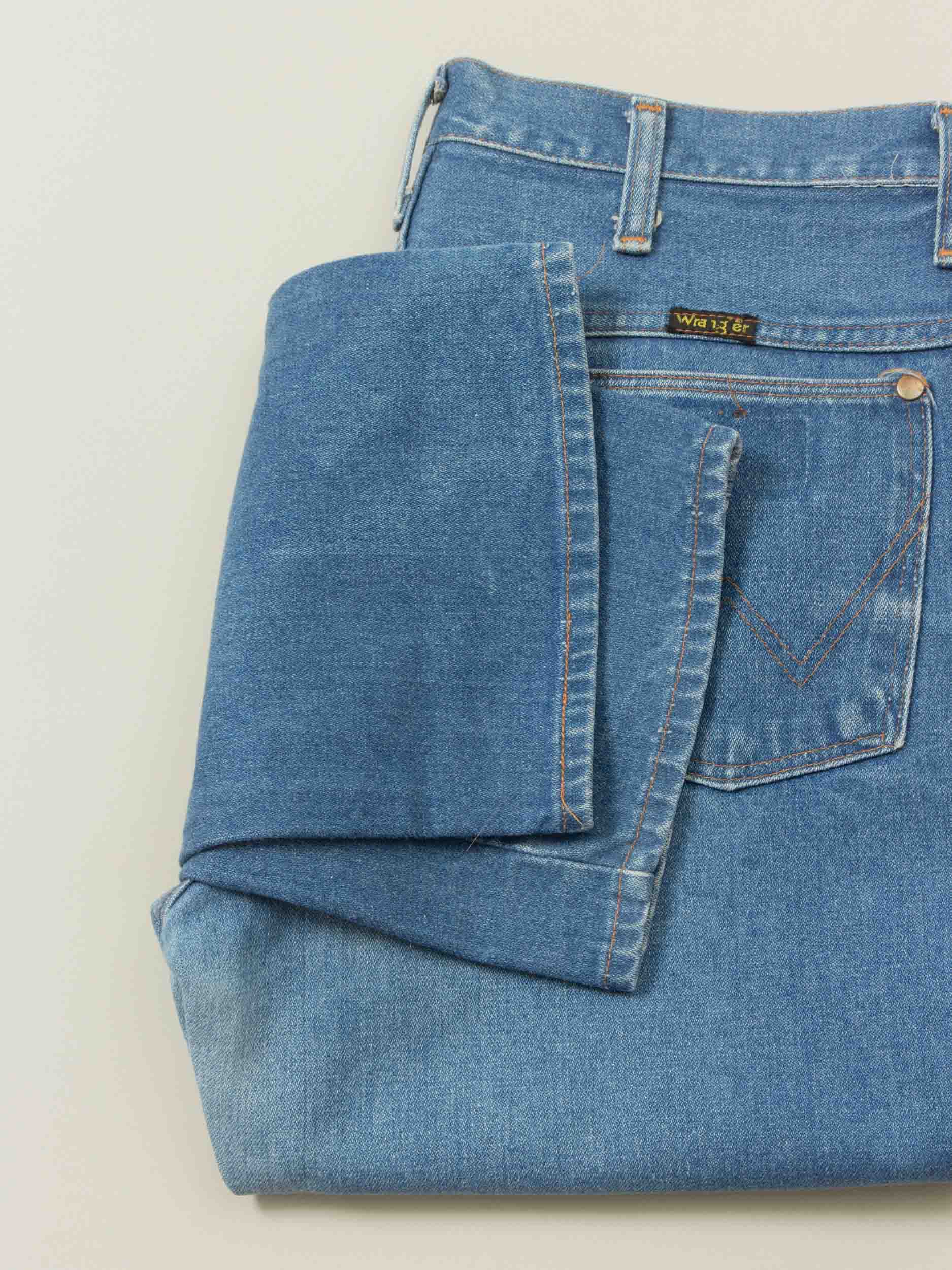 Vtg 1980s Wrangler Jeans - Made in USA (34x32) - Image 6