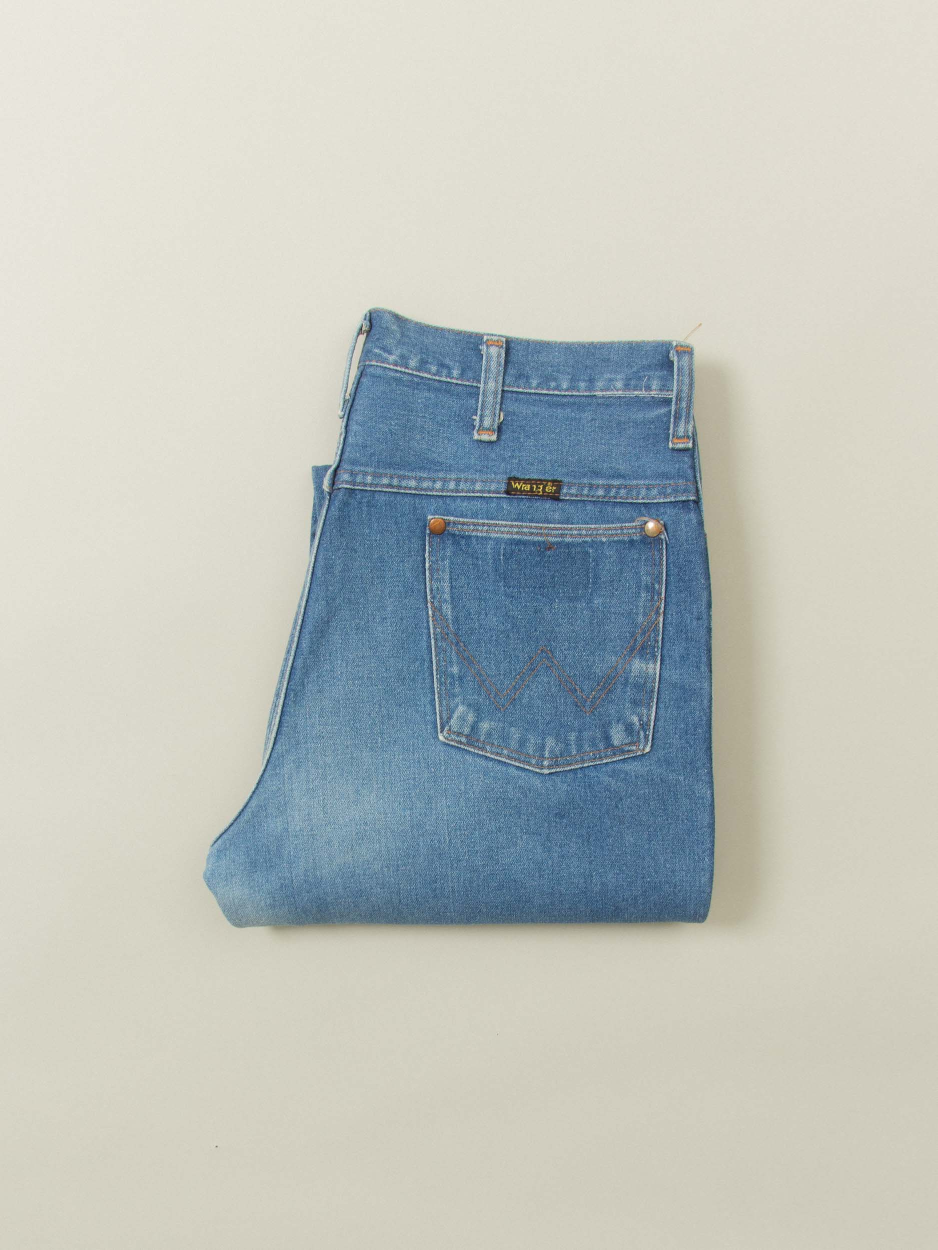 Vtg 1980s Wrangler Jeans - Made in USA (34x32) - Image 7