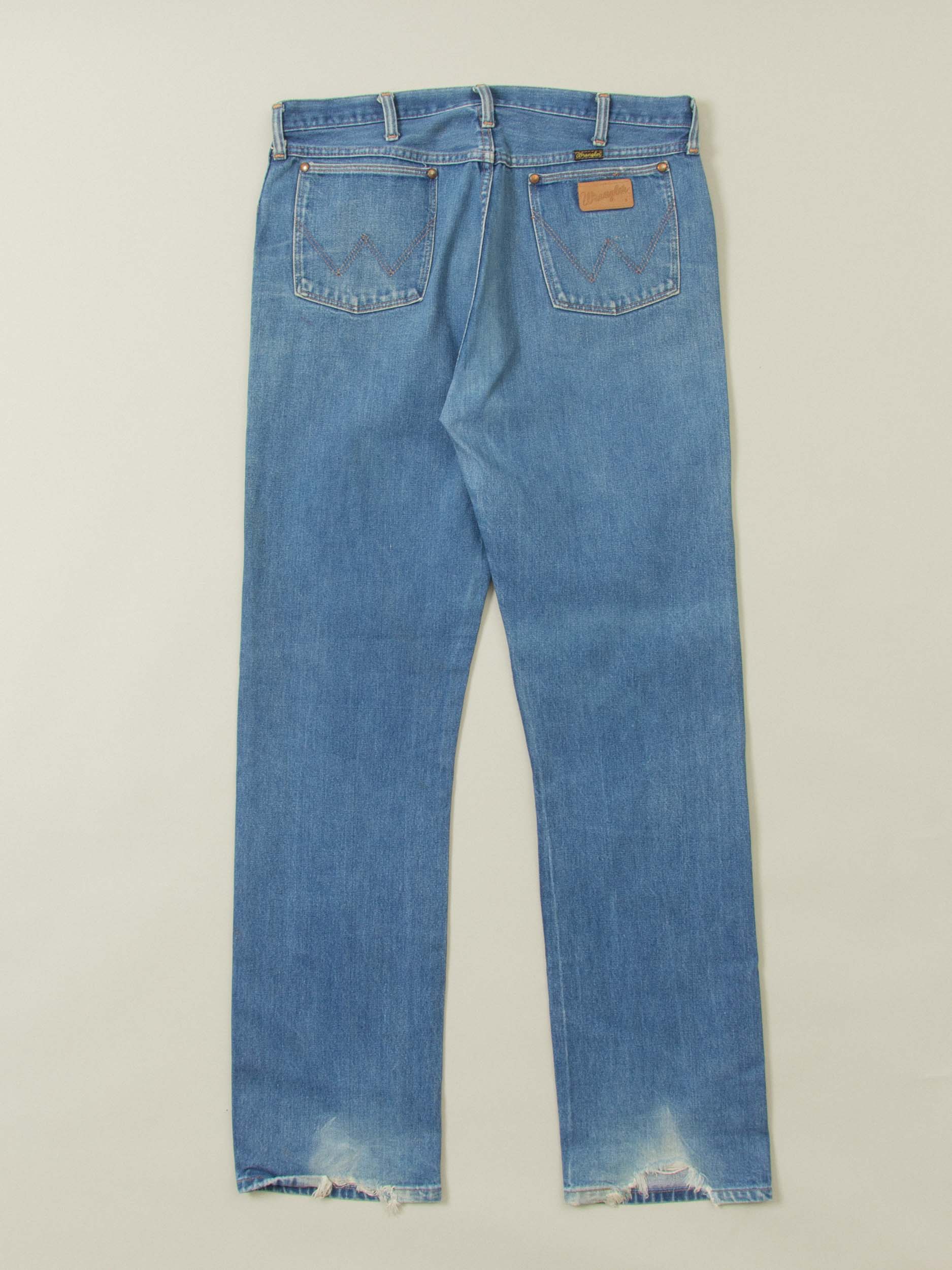 Vtg 1980s Wrangler Jeans - Made in USA (38x35) - Image 3