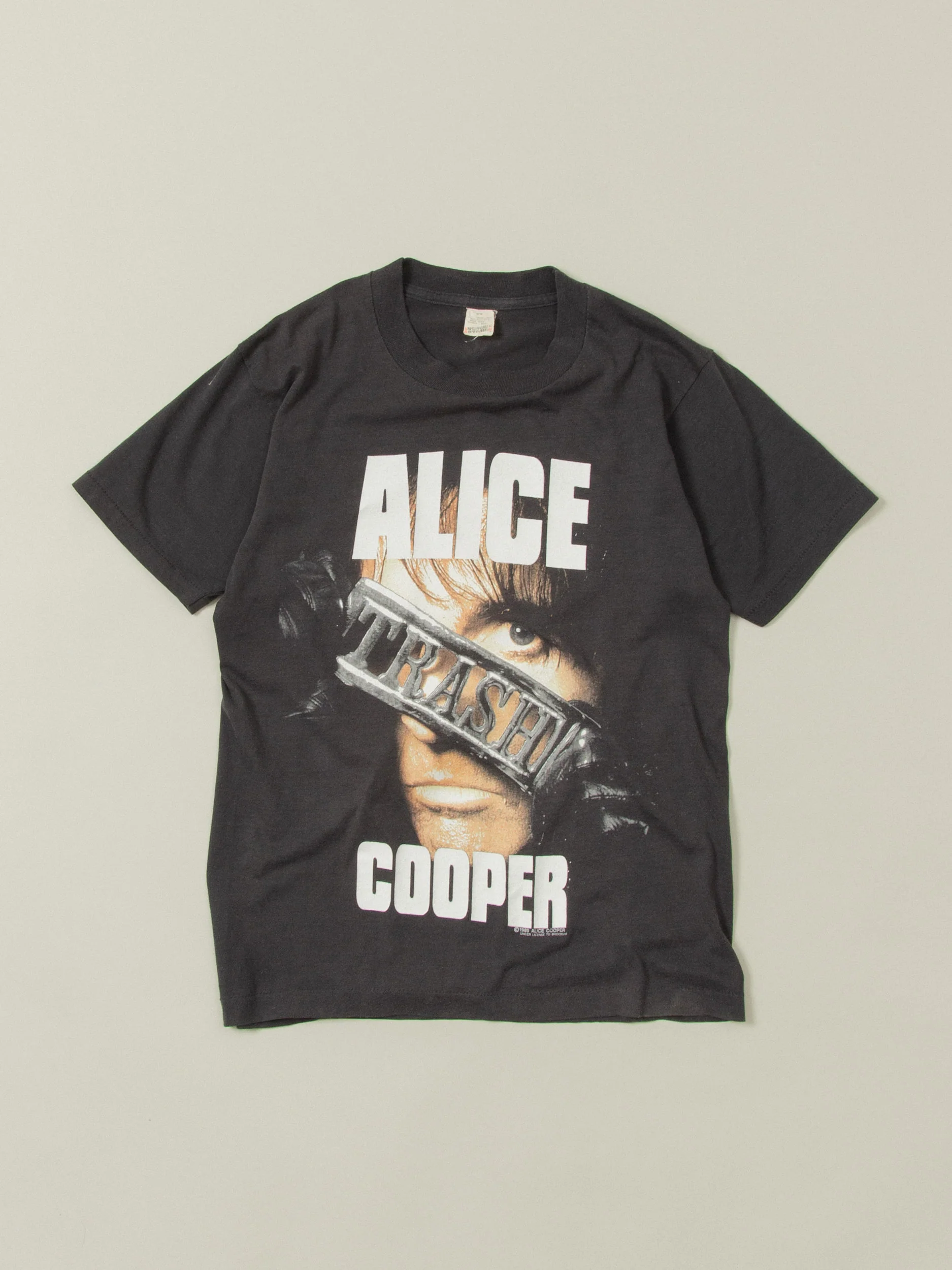 Vtg 1989-90 Alice Cooper Single Stitch Tour Tee (S)