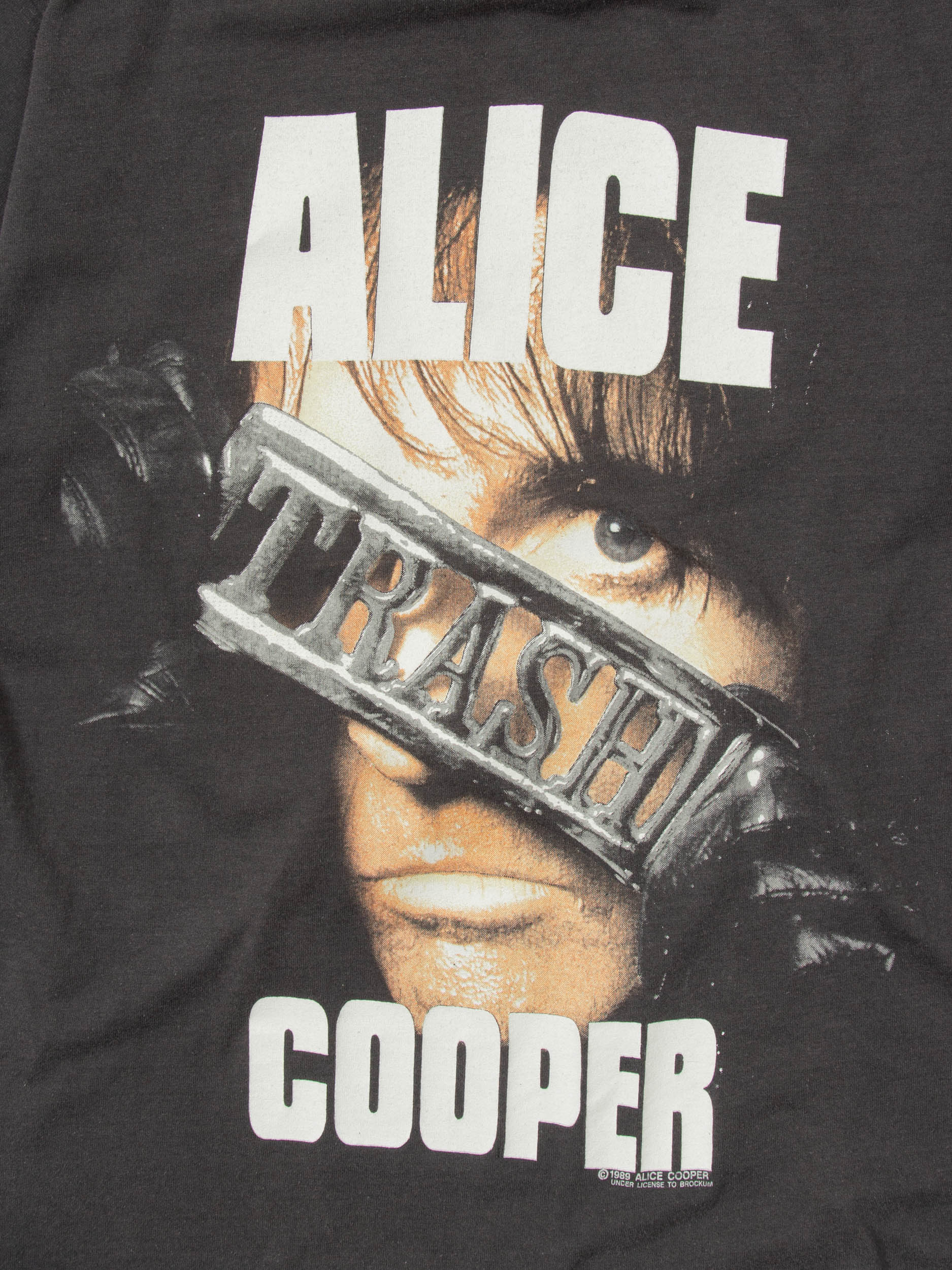 Vtg 1989-90 Alice Cooper Single Stitch Tour Tee (S) - Image 5