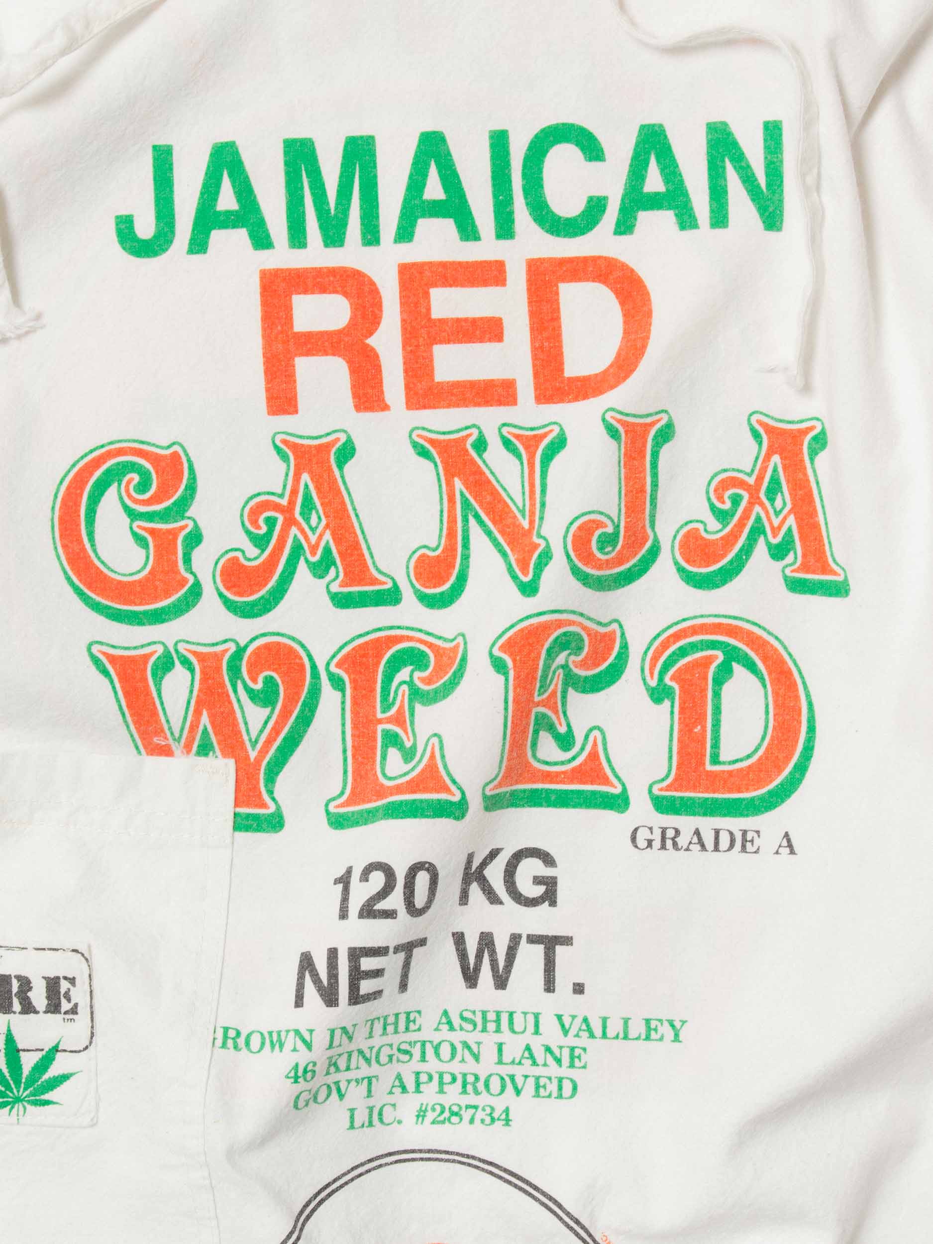 Vtg 1990s AKA Underground 'Jamaican Red' Souvenir Jacket - Made in USA (L) - Image 5