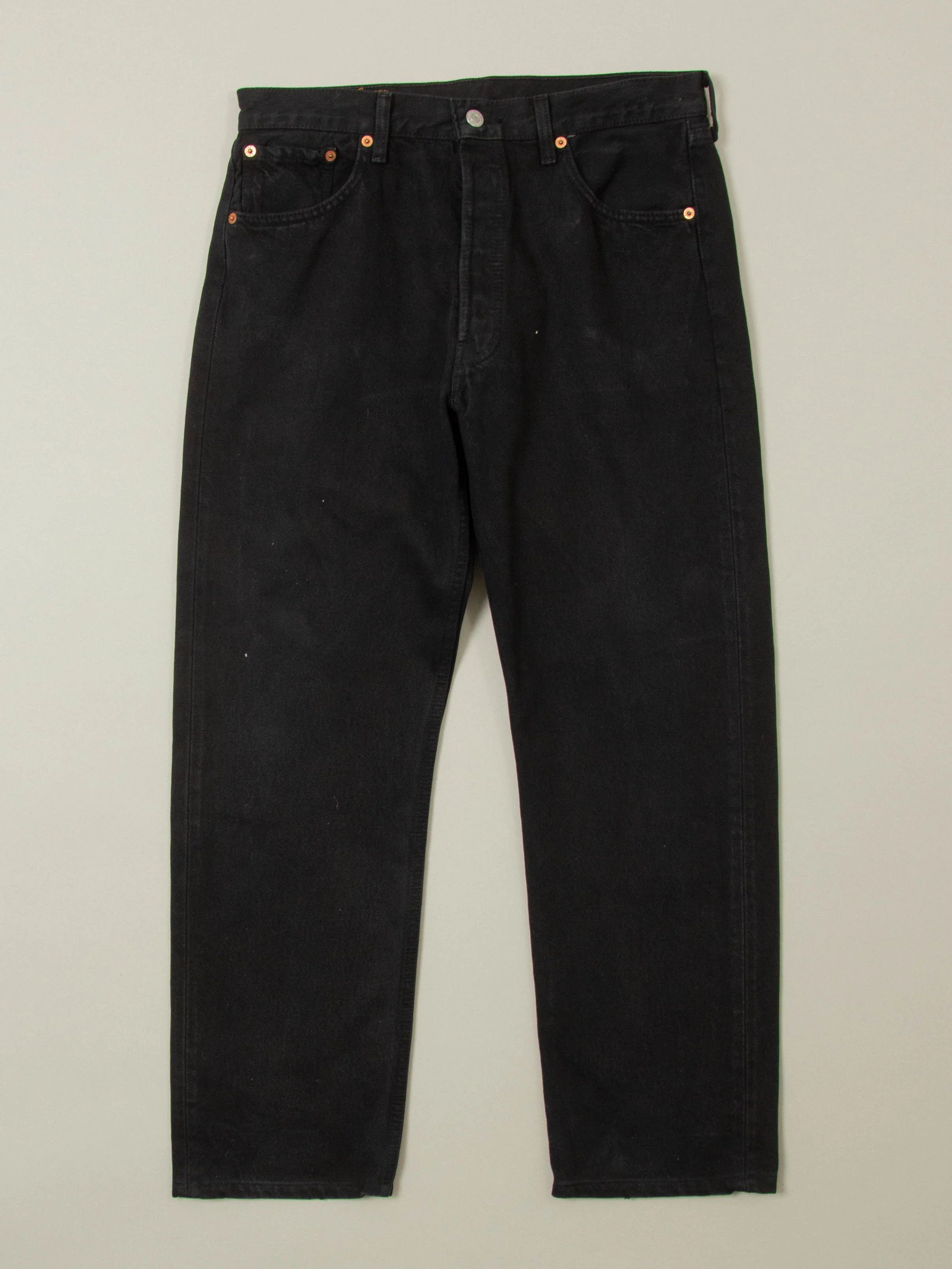 Vtg 1990s Black Levi's 501 Jeans (32x29)