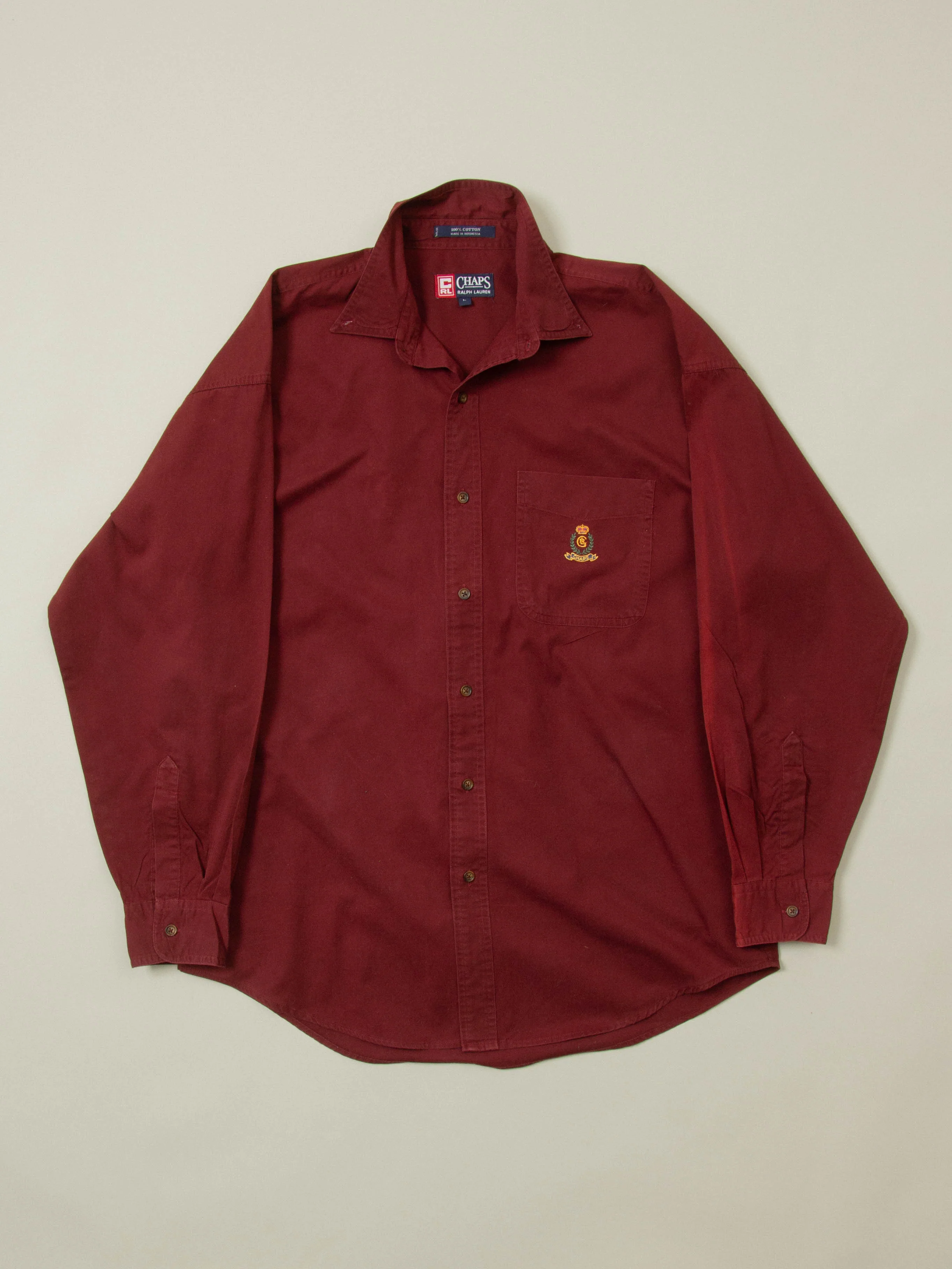 Vtg 1990s Chaps Ralph Lauren Shirt (XL)