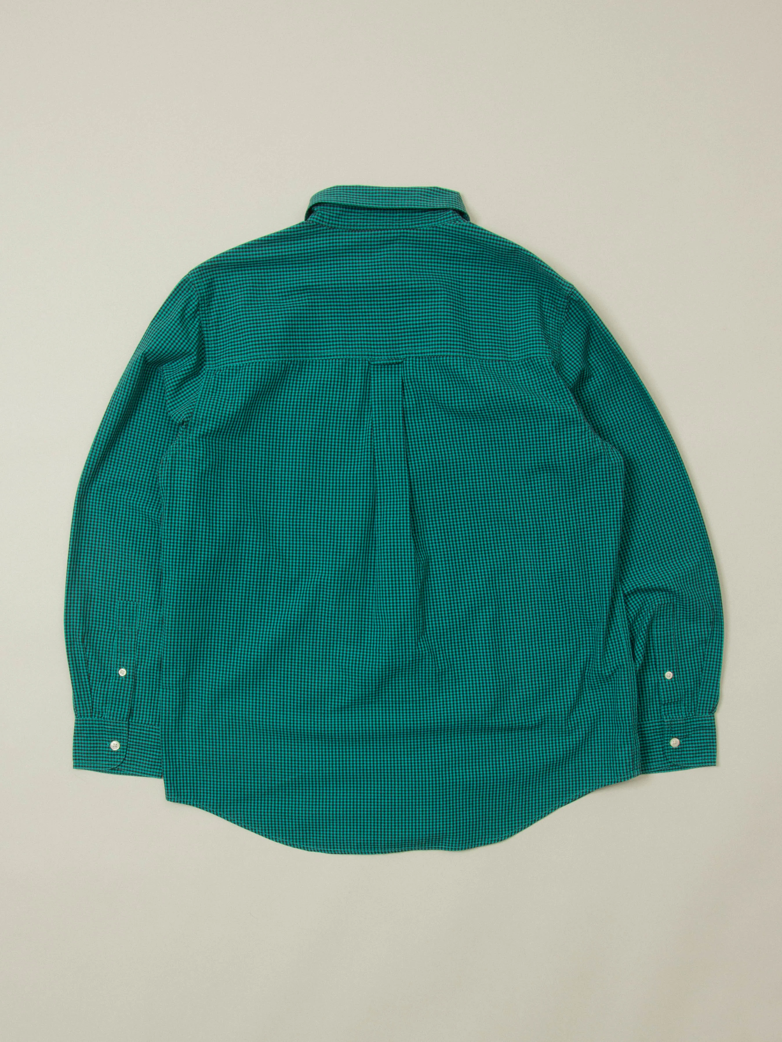 Vtg 1990s Checkered Chaps Shirt (S) - Image 6