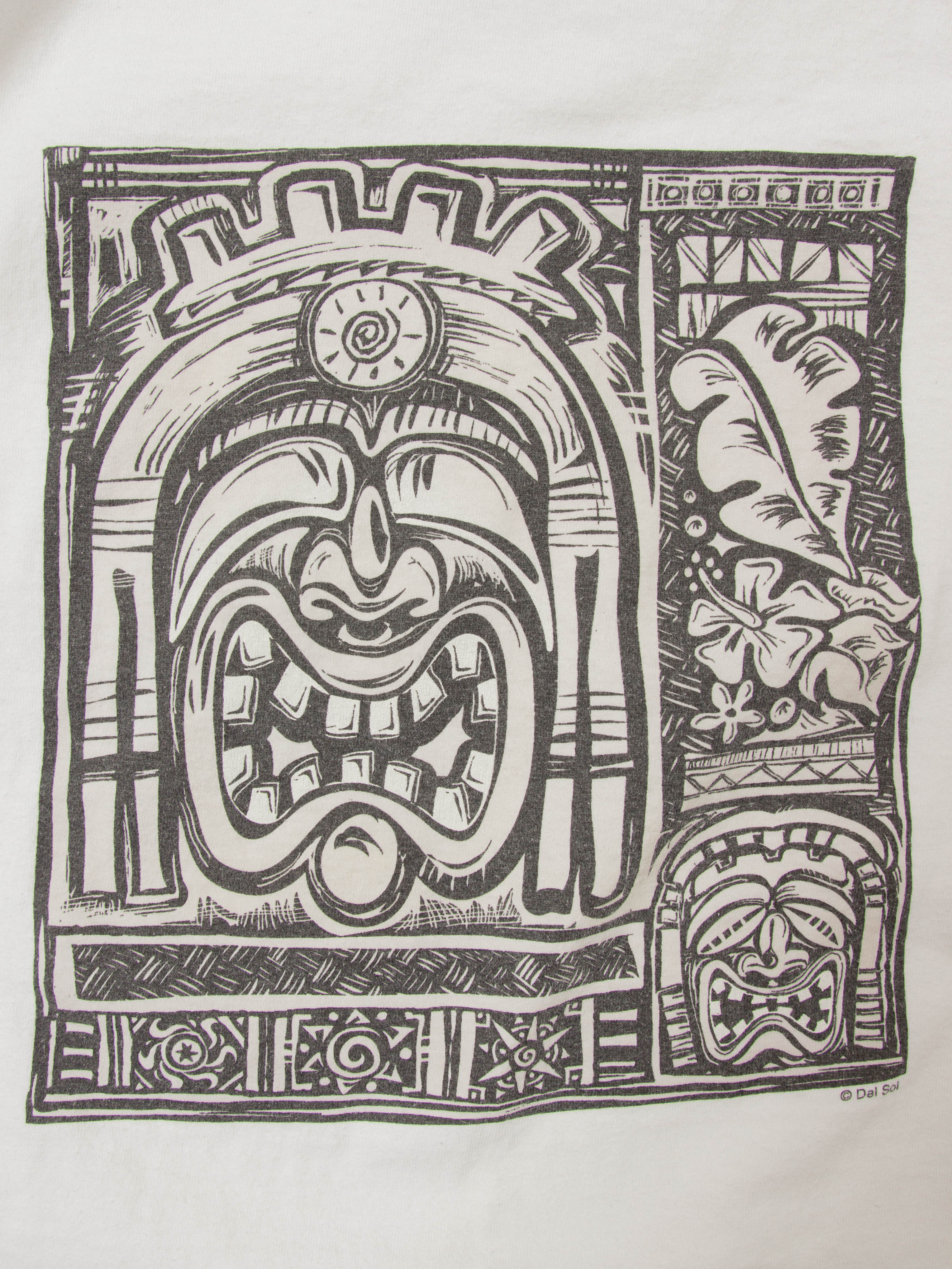 Vtg 1990s 'Del Sol' Graphic Tee (XXL) - Image 2
