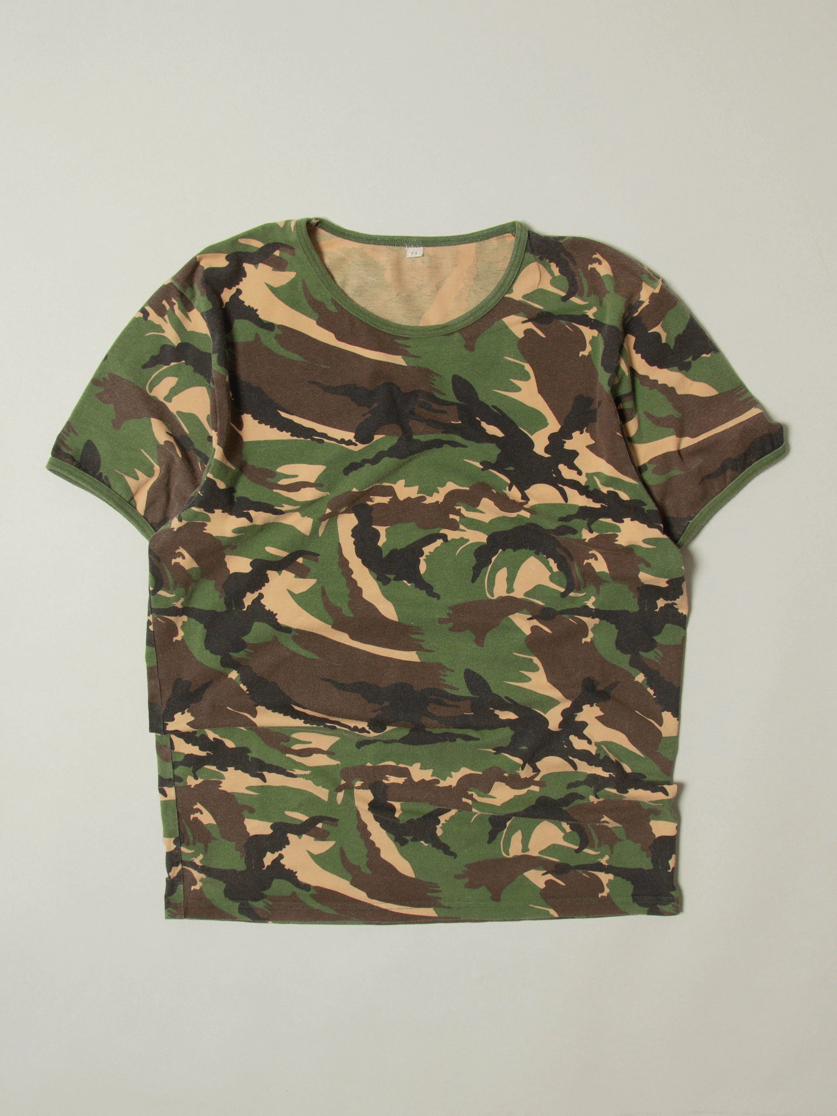Vtg 1990s Dutch Camouflage Tee - Image 3