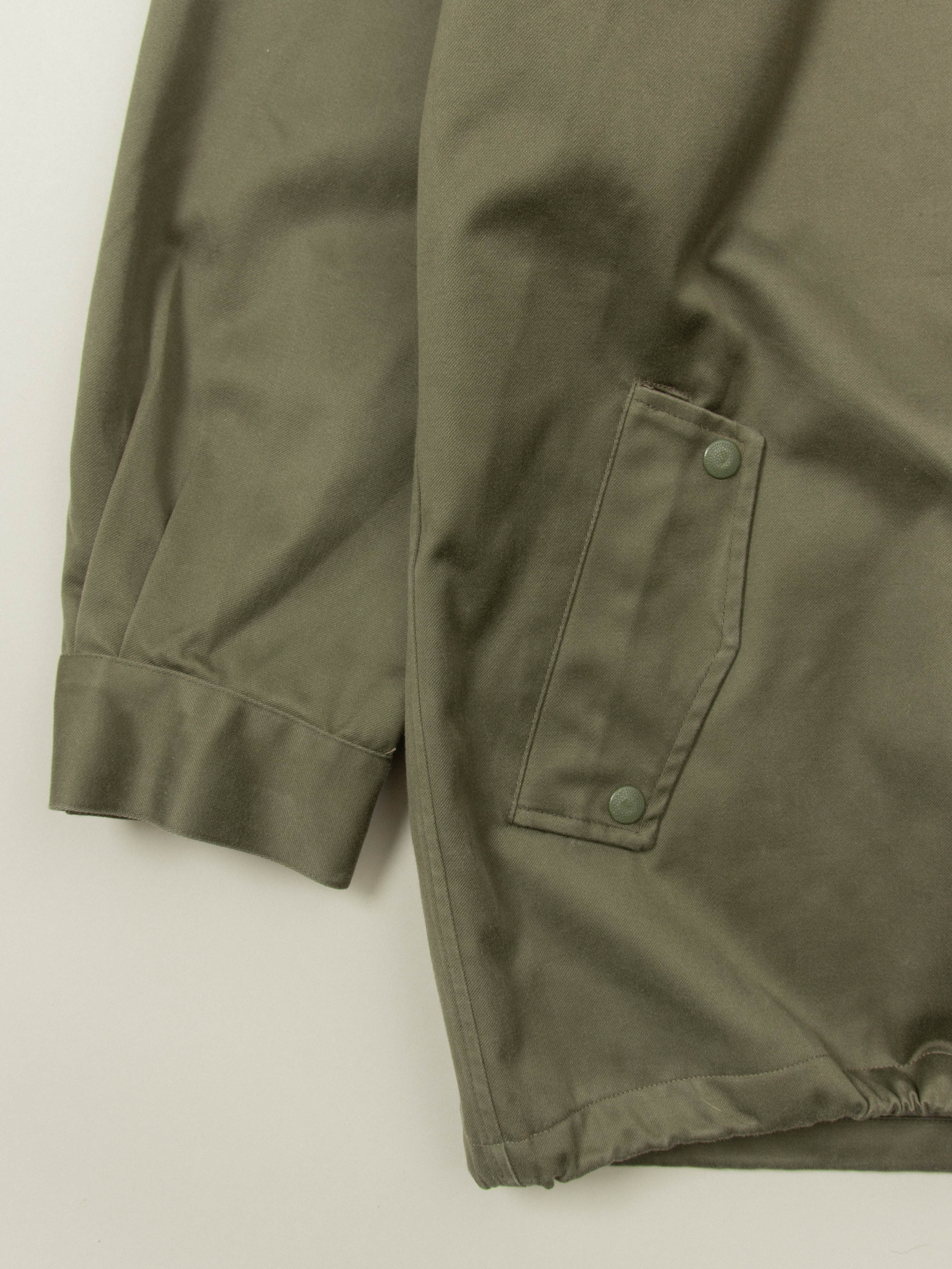 Vtg 1990s French Army Rain Coat - Image 4