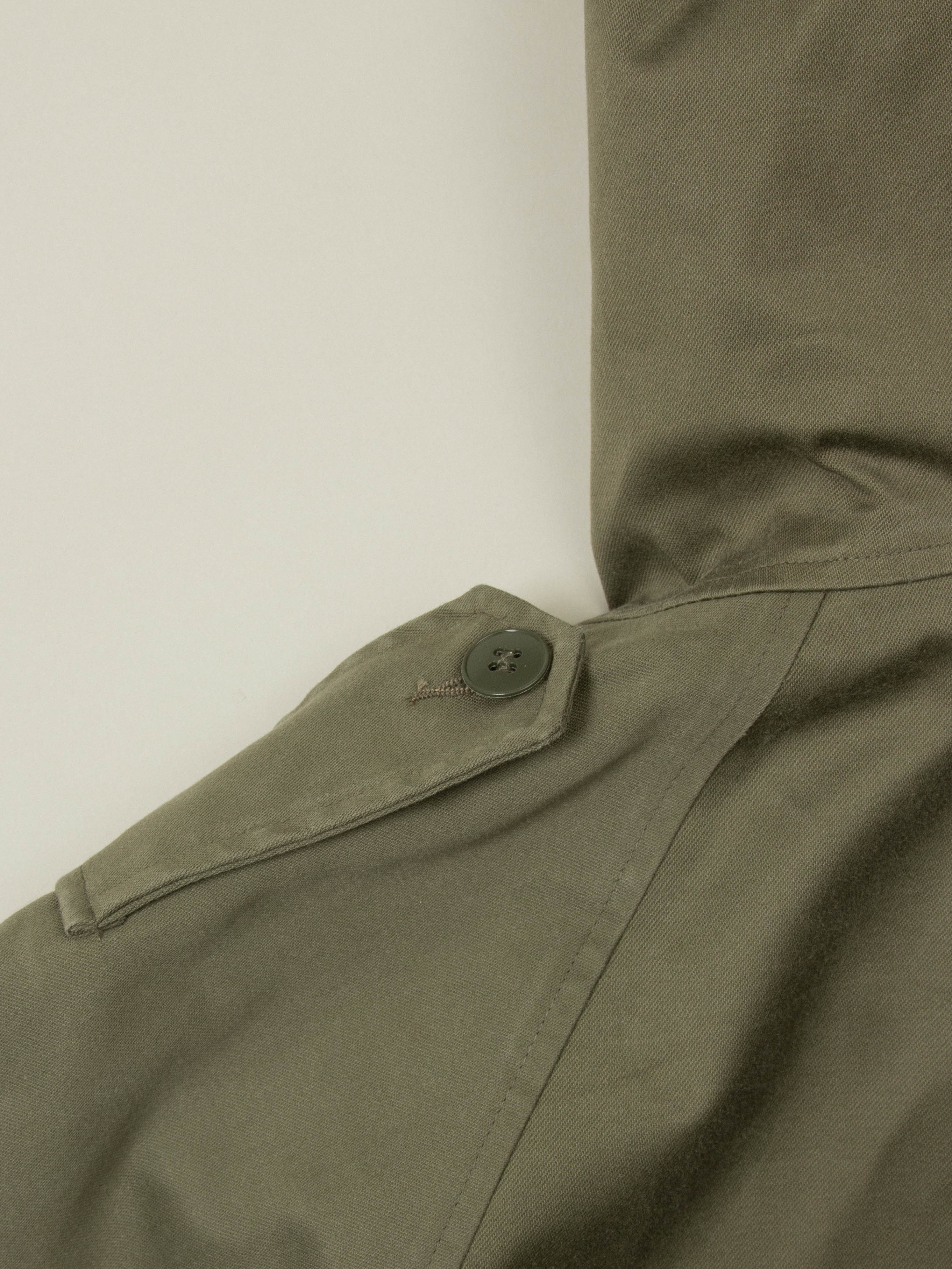 Vtg 1990s French Army Rain Coat - Image 6