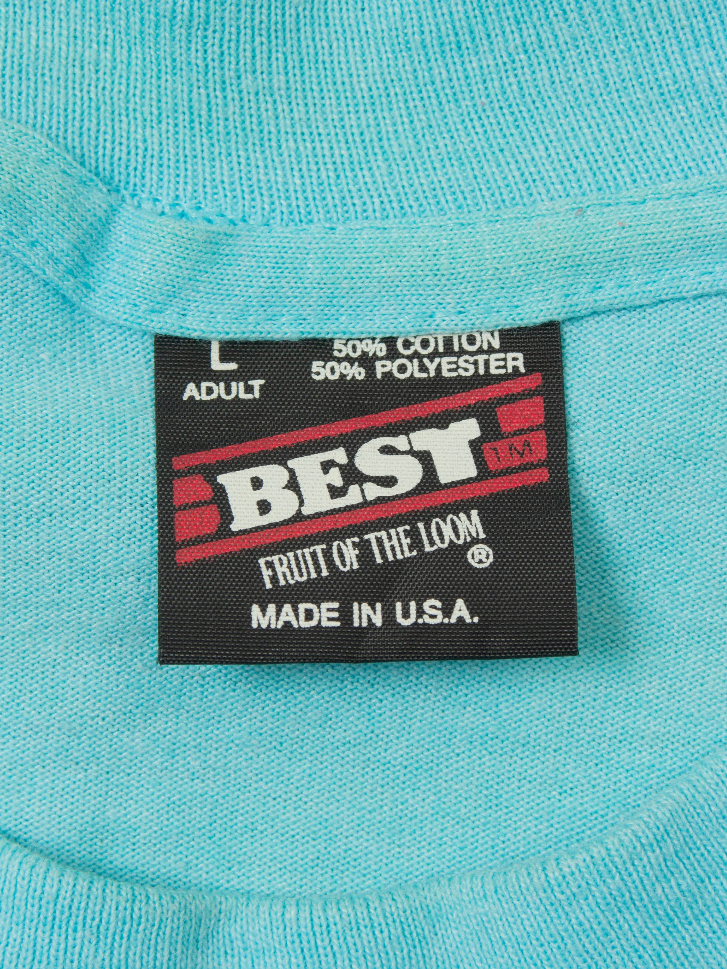 Vtg 1990s Fruit of the Loom Single Stitch Tee - Made in USA (L) - Image 2