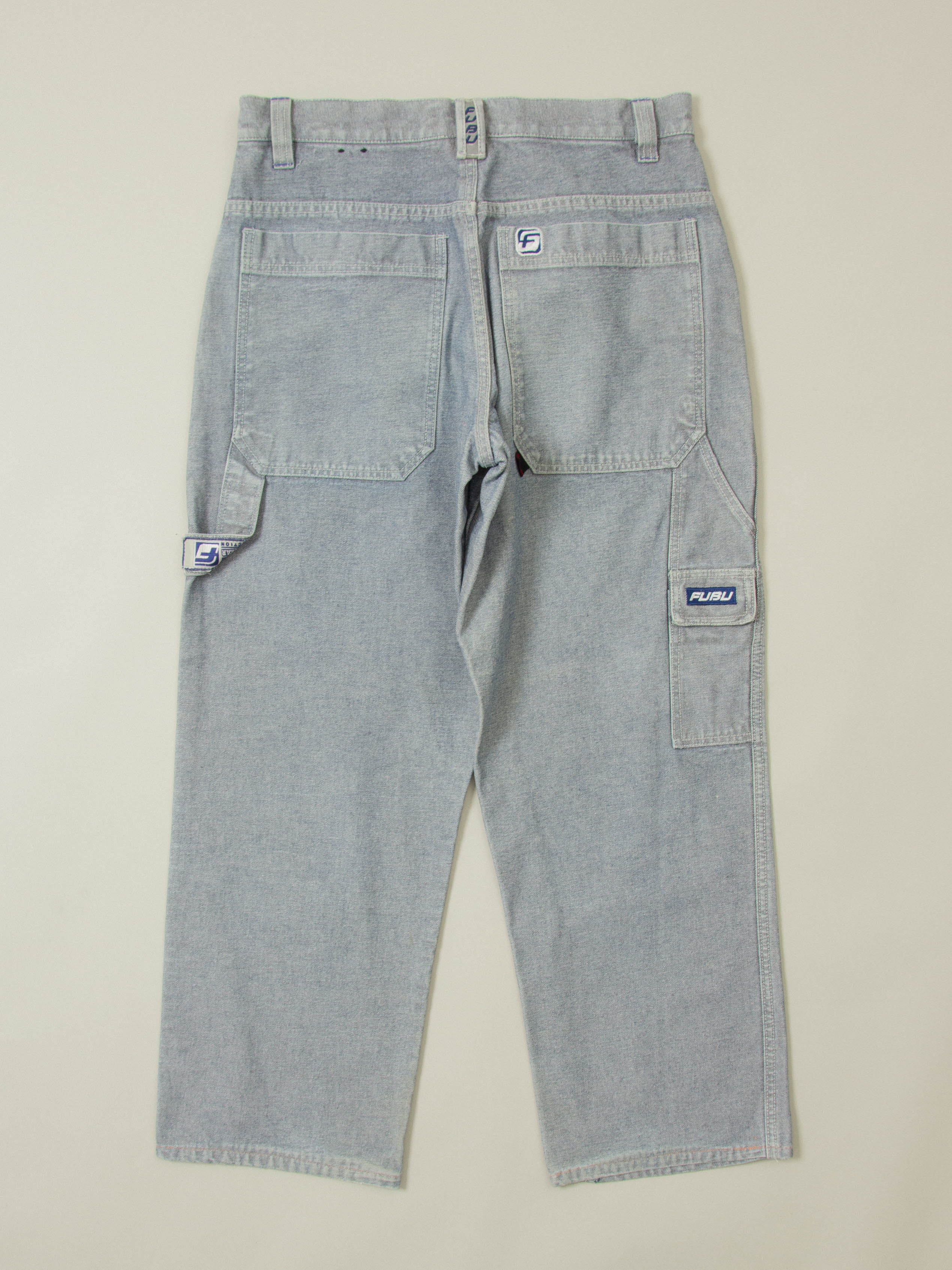 Vtg 1990s Fubu Carpenter Jeans (34x30) - Image 3