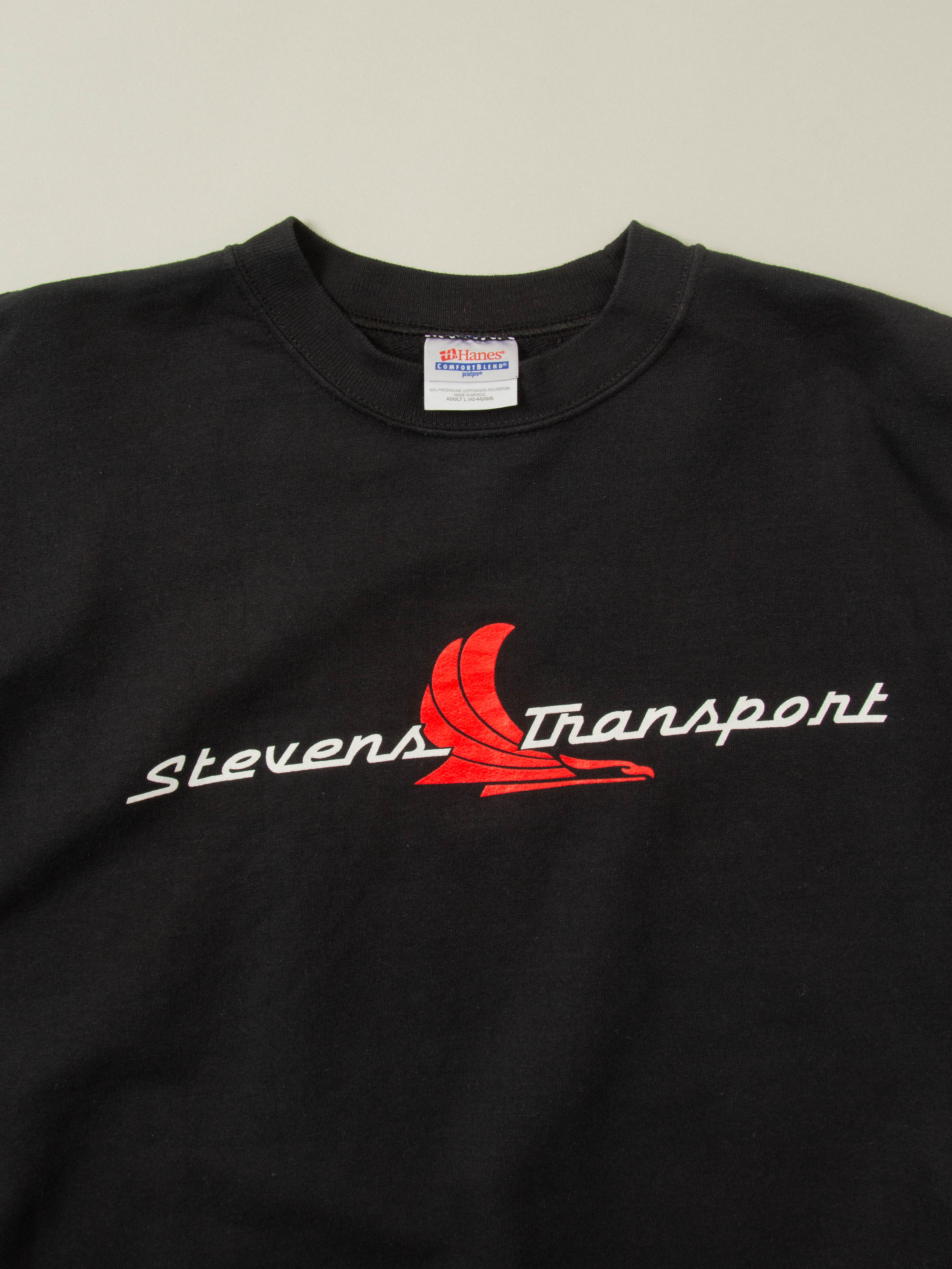 Vtg 1990s Hanes Graphic Sweatshirt (L) - Image 4