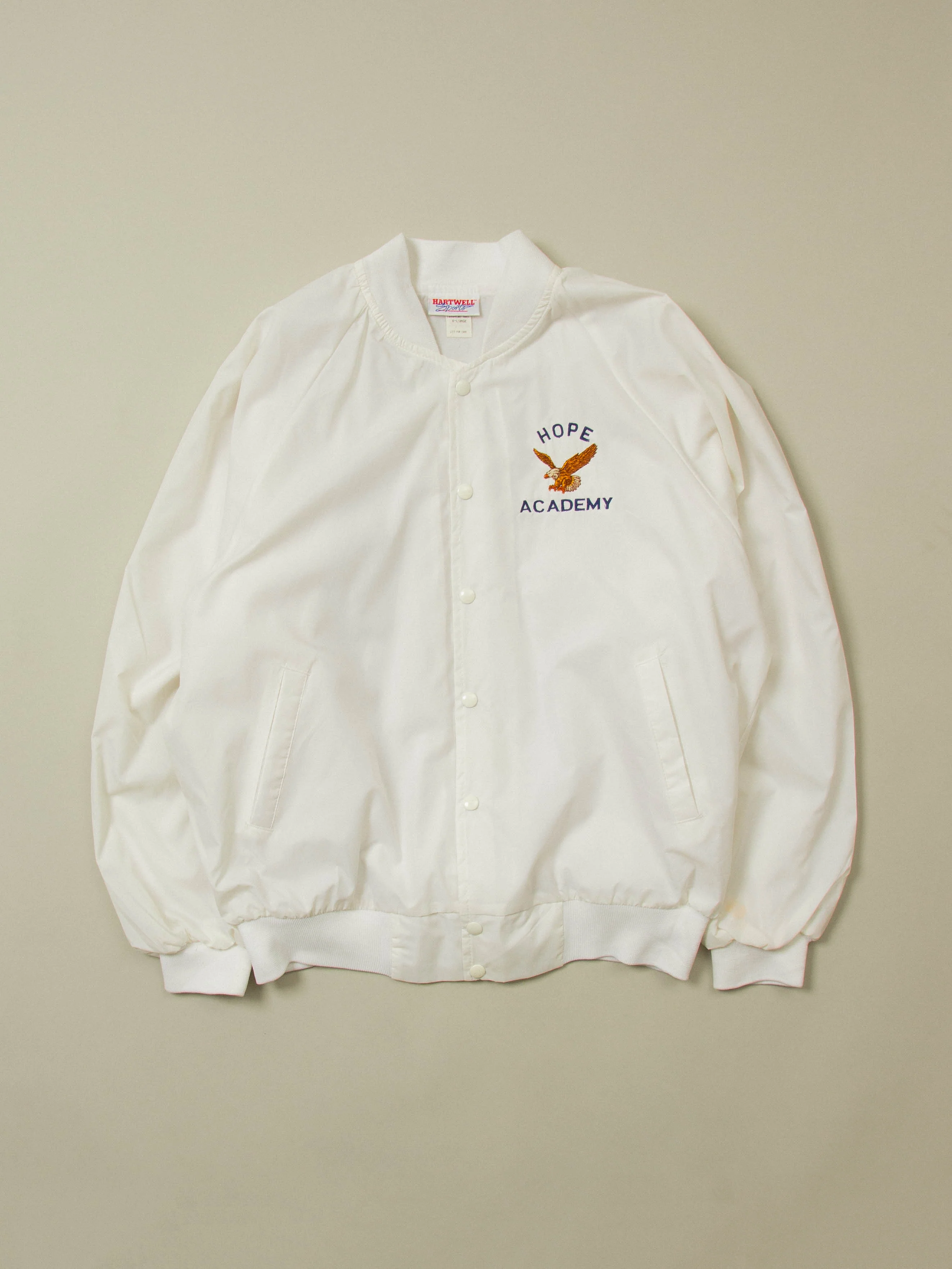 Vtg 1990s Hartwell Sports Bomber Jacket - Made in USA (XL)