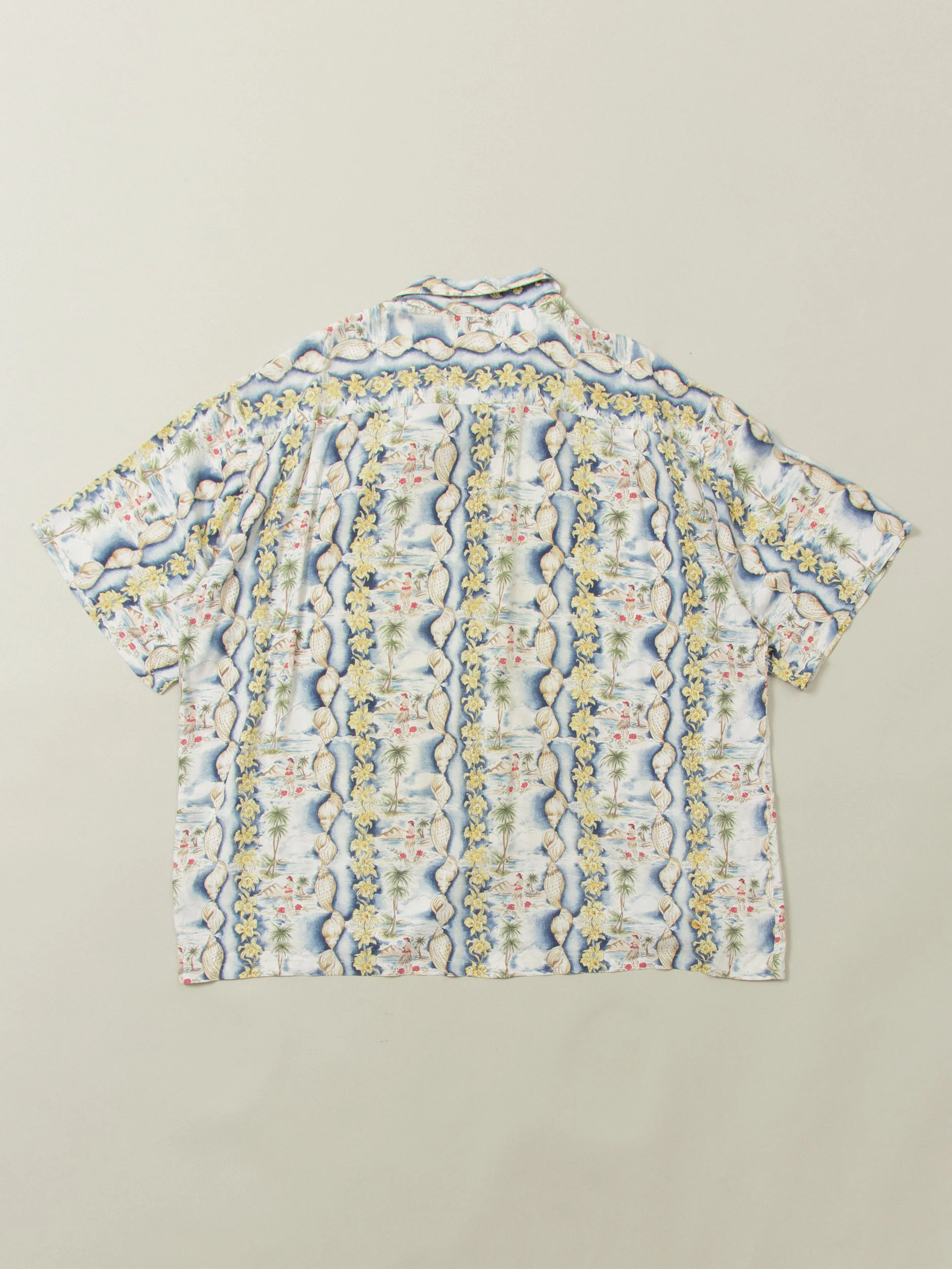 Vtg 1990s Hawaiian Shirt - Made in Hawaii (L) - Image 5