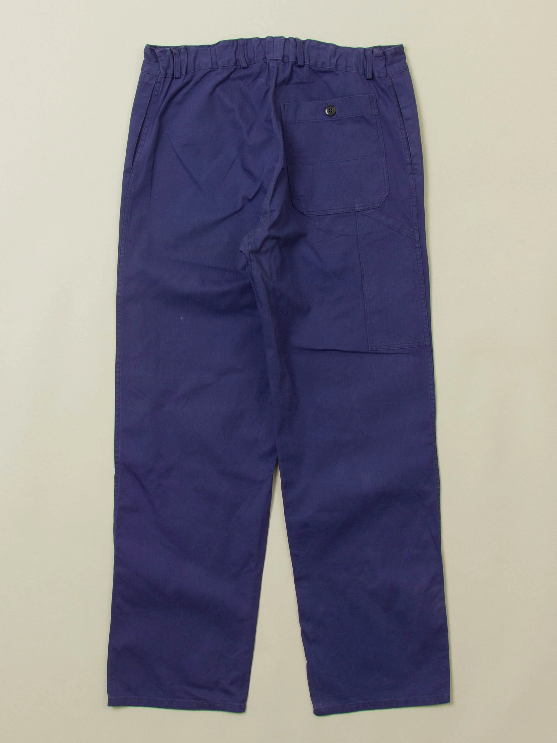 Vtg 1990s HBT Work Trousers (36x32) - Image 4
