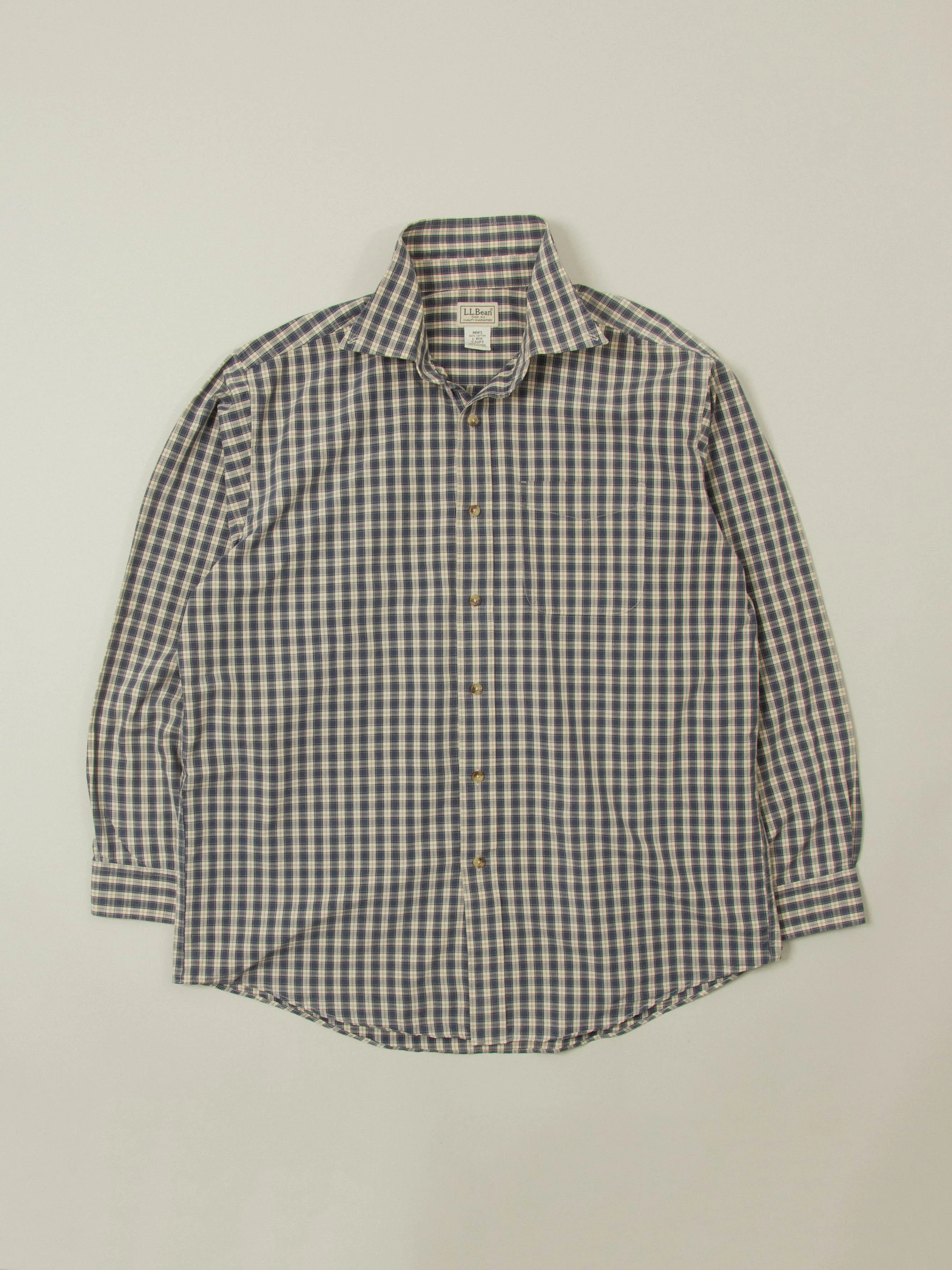 Vtg 1990s L.L.Bean Button Down Shirt (L)