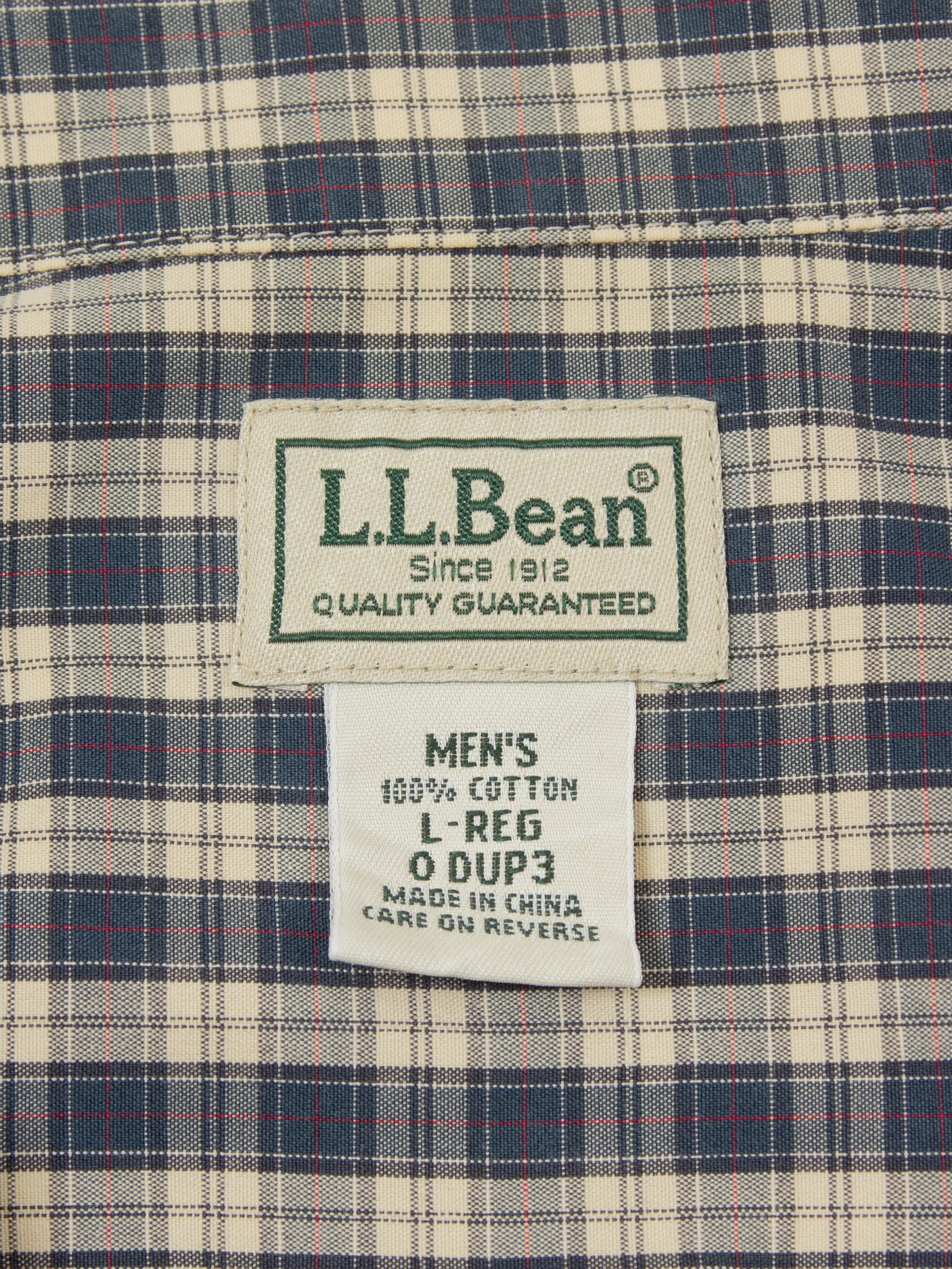 Vtg 1990s L.L.Bean Button Down Shirt (L) - Image 5
