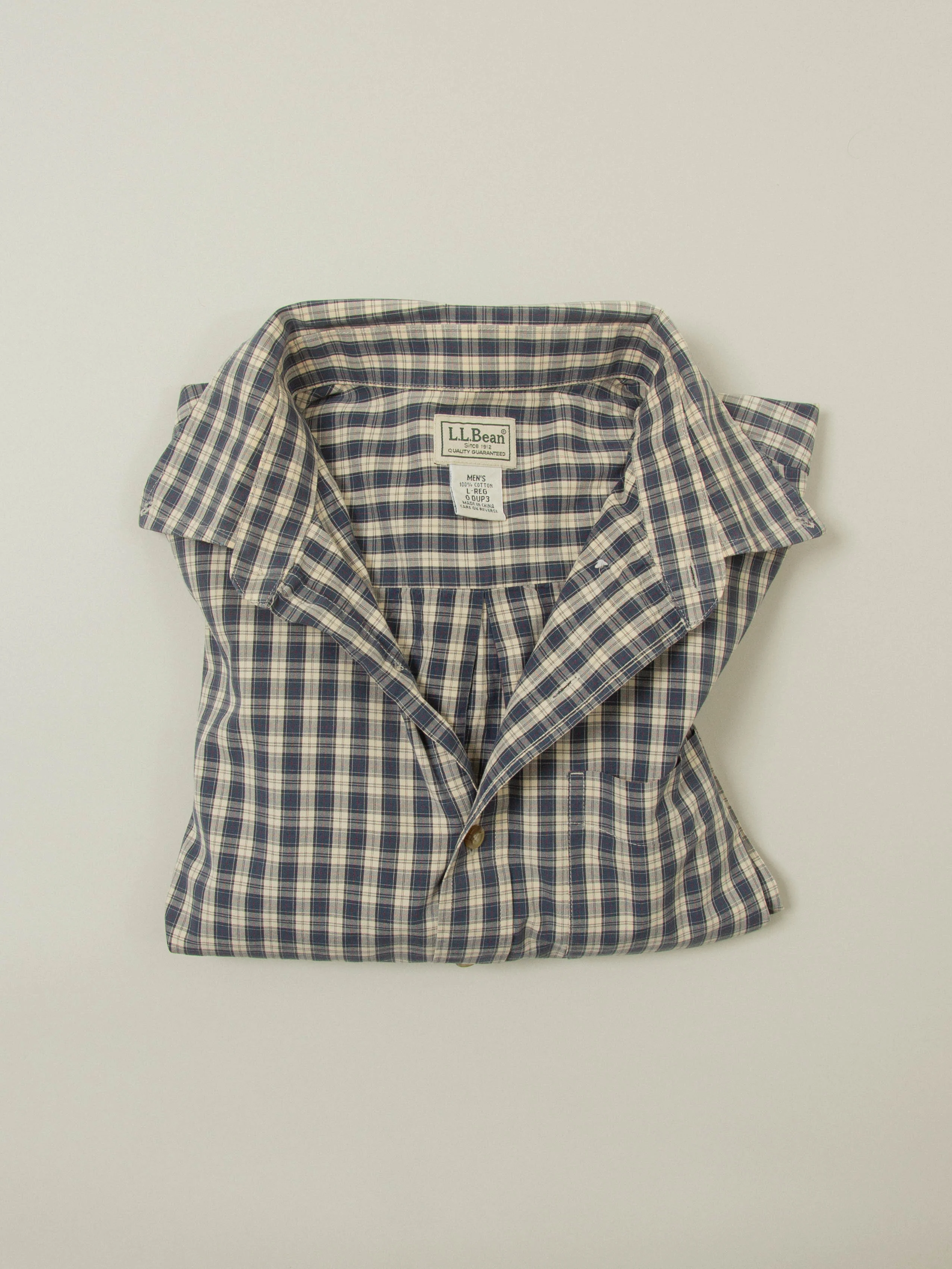 Vtg 1990s L.L.Bean Button Down Shirt (L) - Image 7