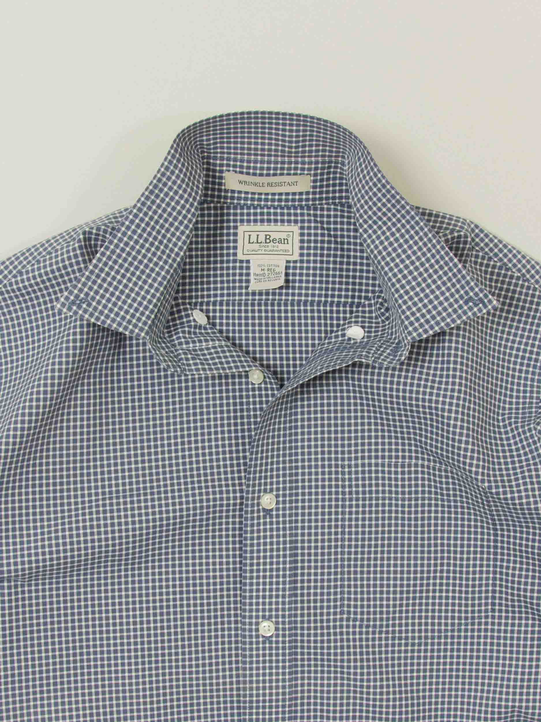 Vtg 1990s L.L.Bean Button Down Shirt (M) - Image 2