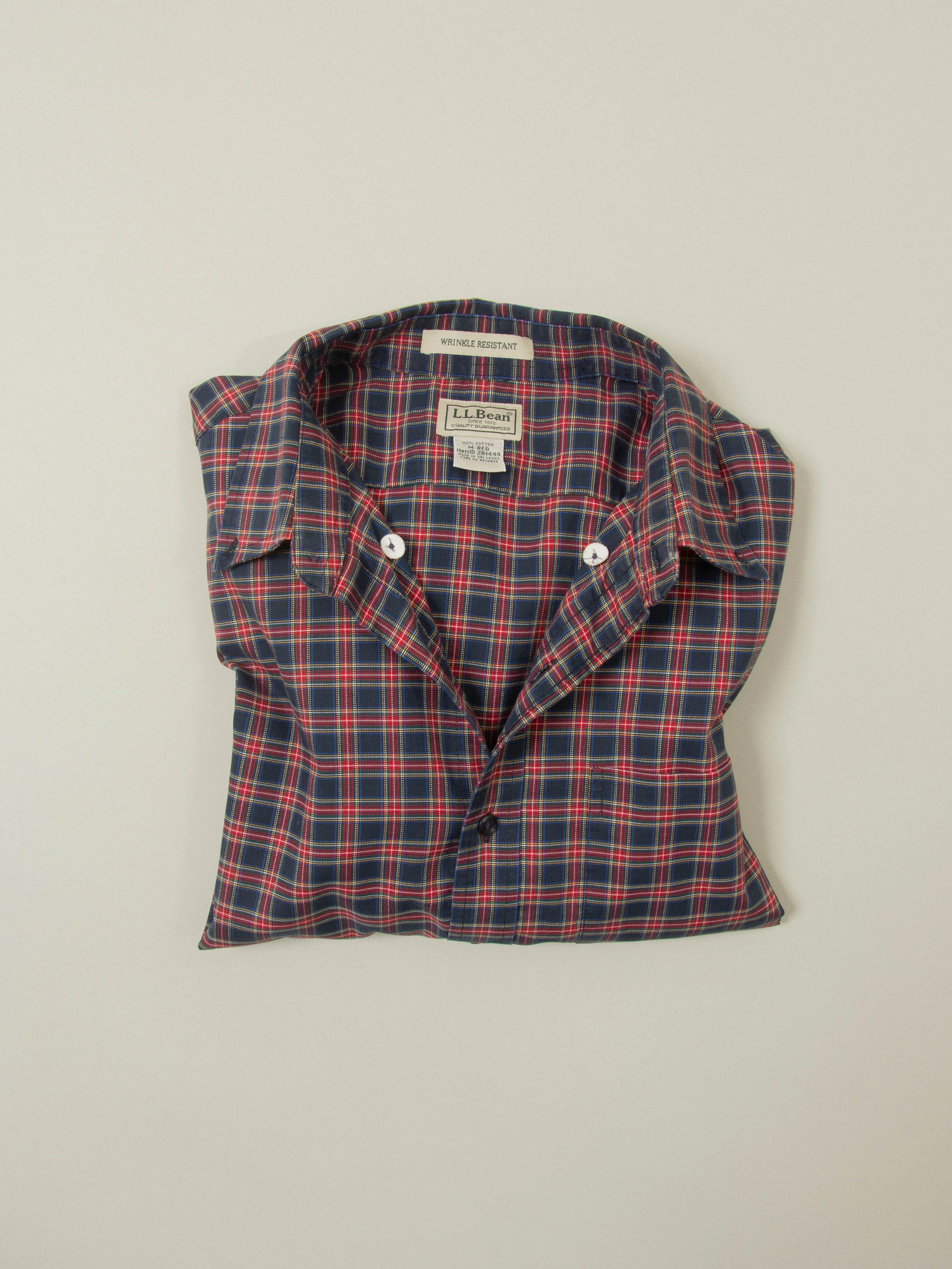 Vtg 1990s L.L.Bean Button Down Shirt (M) - Image 6
