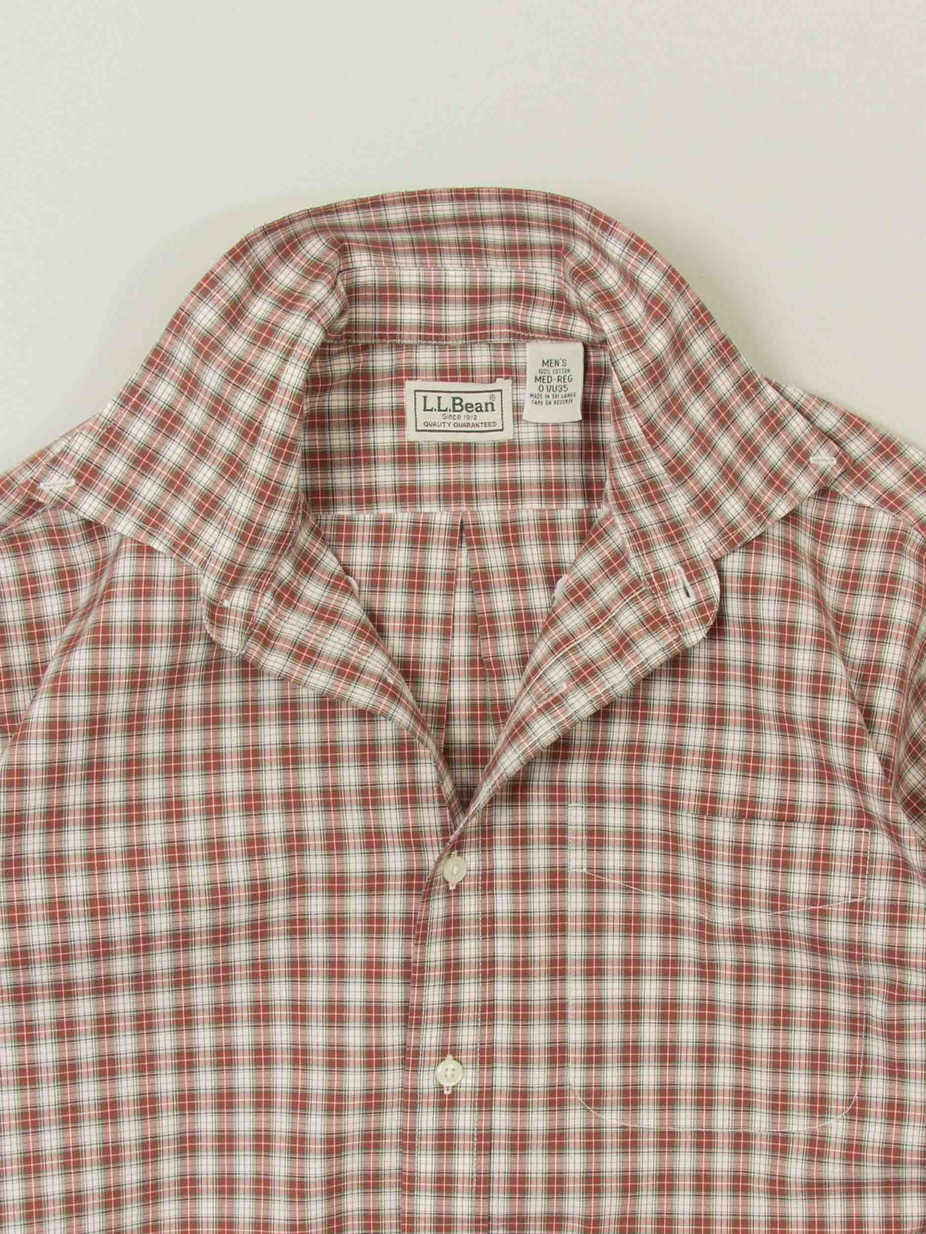 Vtg 1990s L.L.Bean Button Down Shirt (M) - Image 2