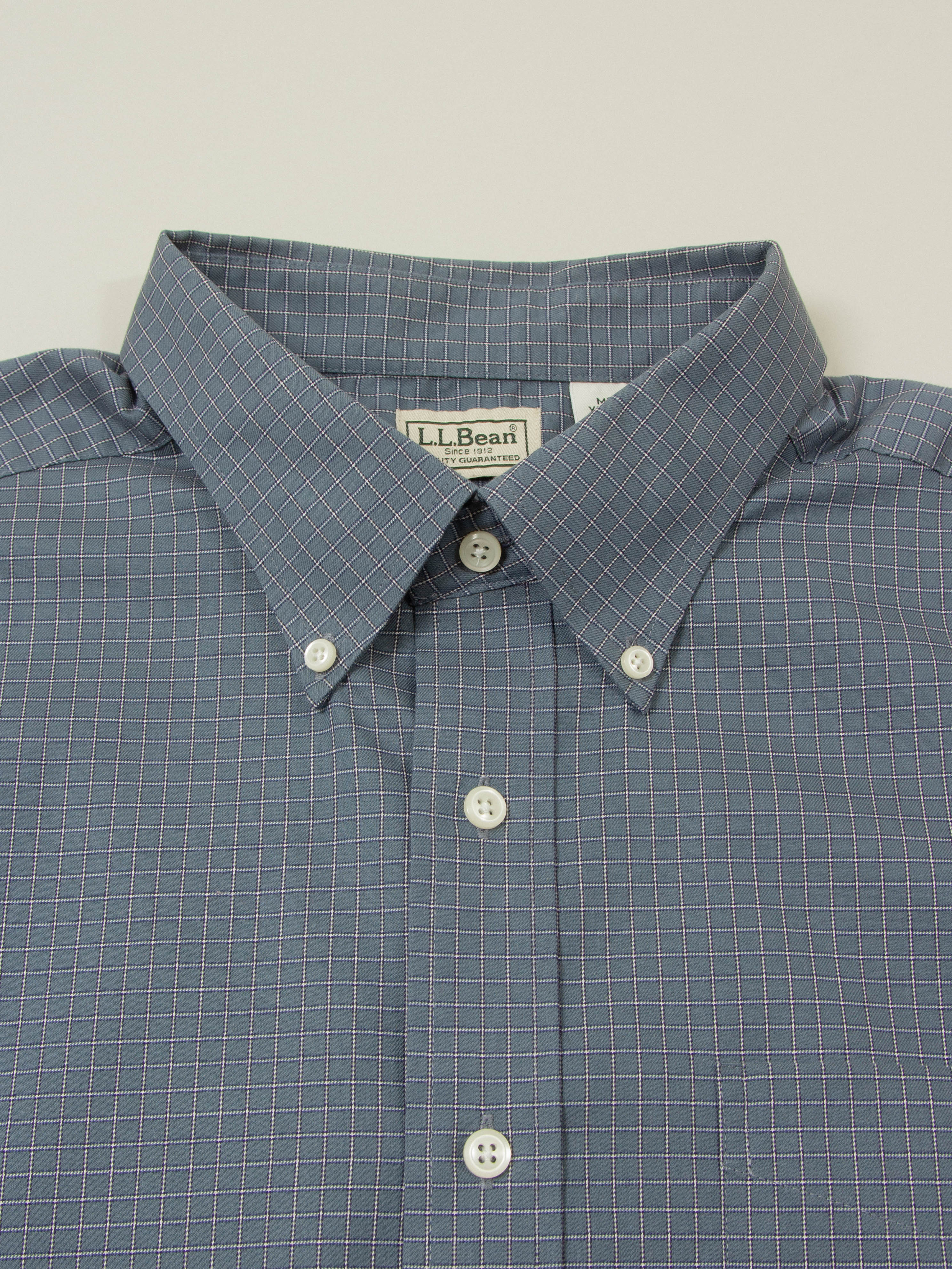 Vtg 1990s L.L.Bean Button Down Shirt (XL) - Image 2
