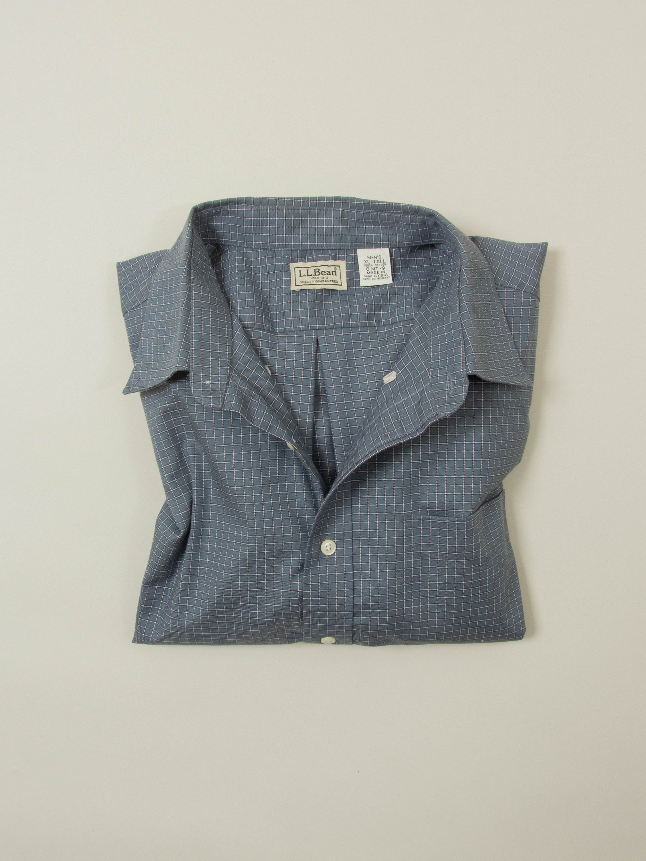 Vtg 1990s L.L.Bean Button Down Shirt (XL) - Image 8