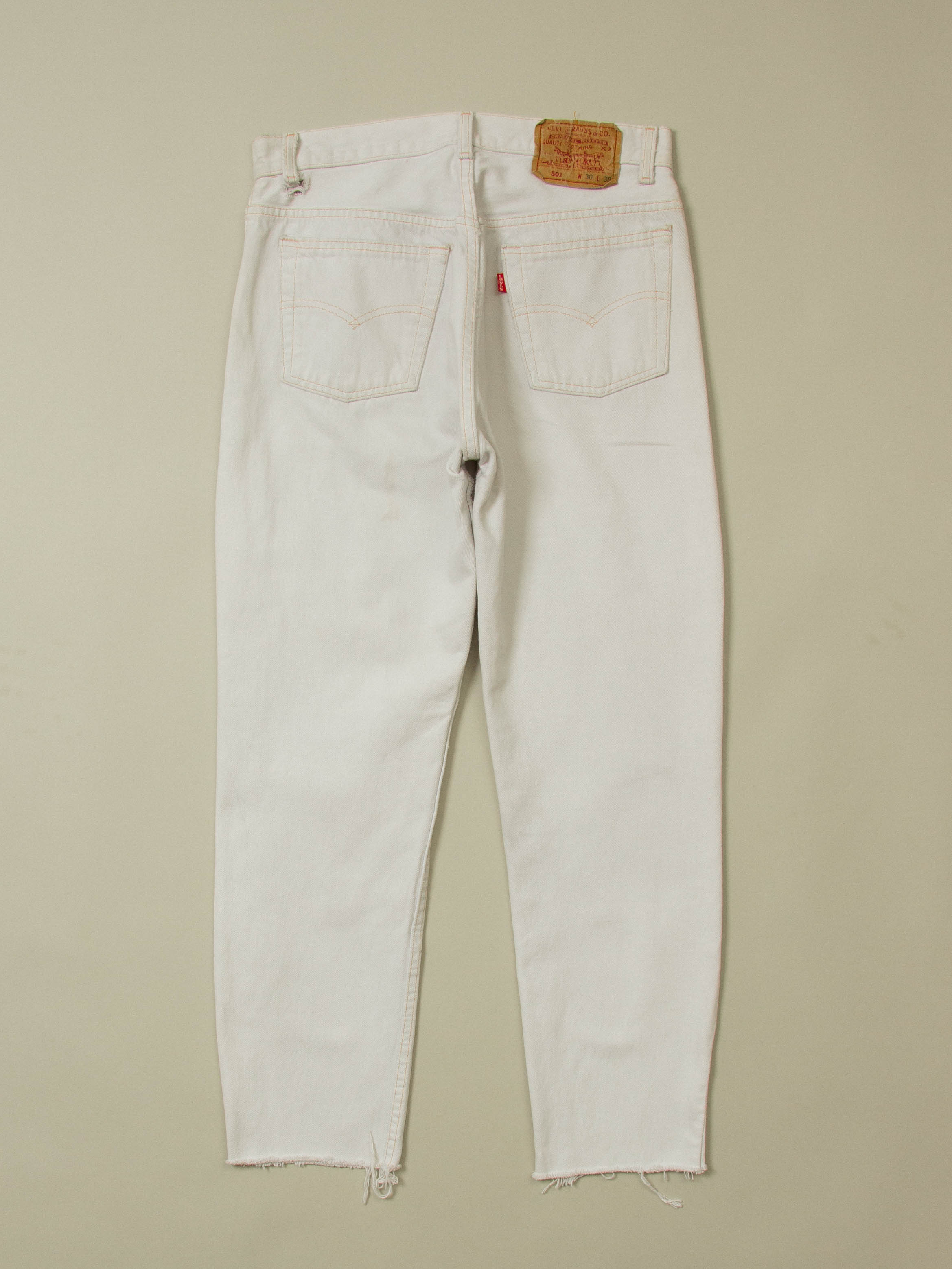 Vtg 1990s Levis 501 Jeans - Made in USA (30x27) - Image 6