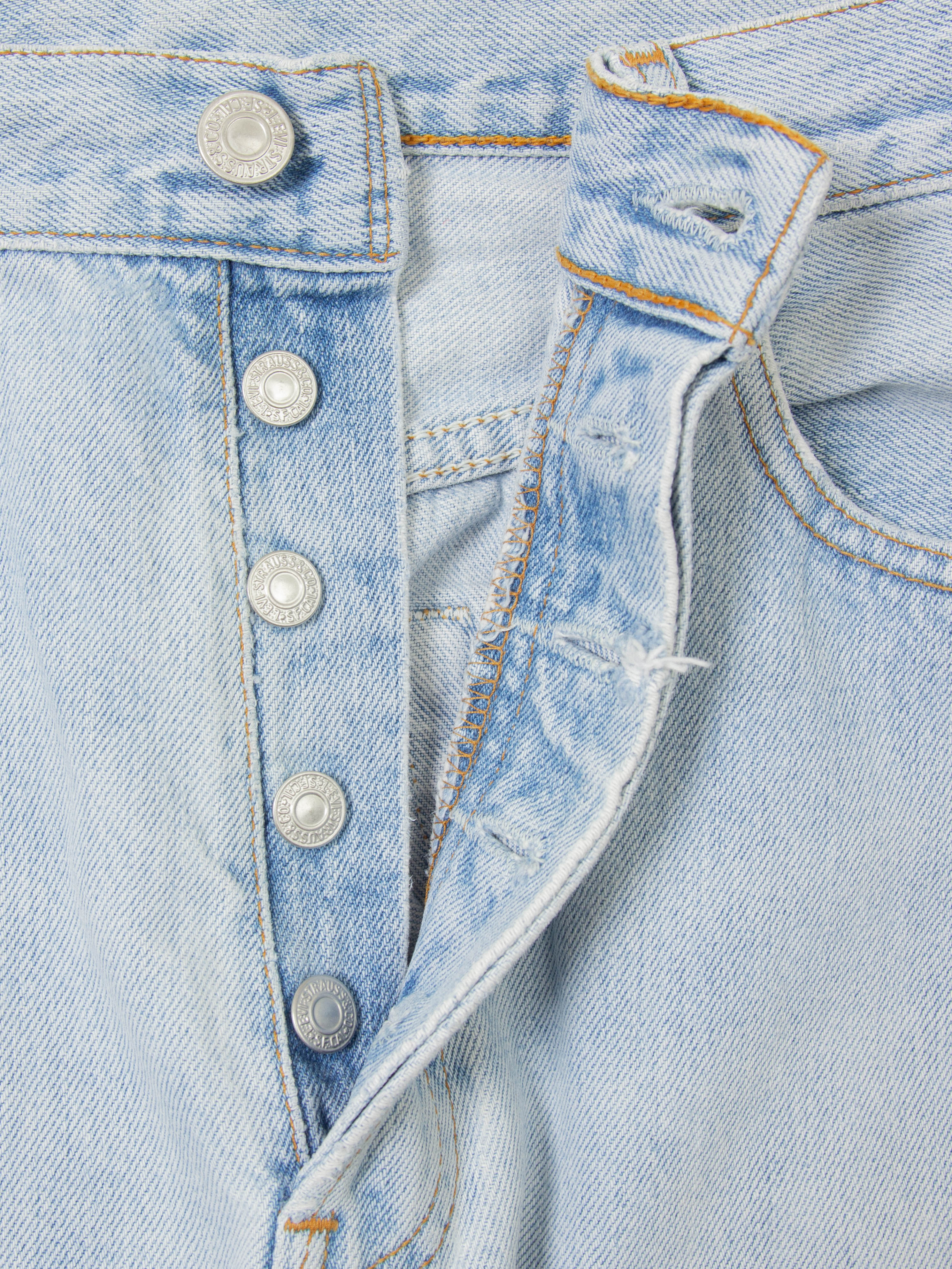 Vtg 1990s Levi's 501 Jeans (28x29) - Image 2