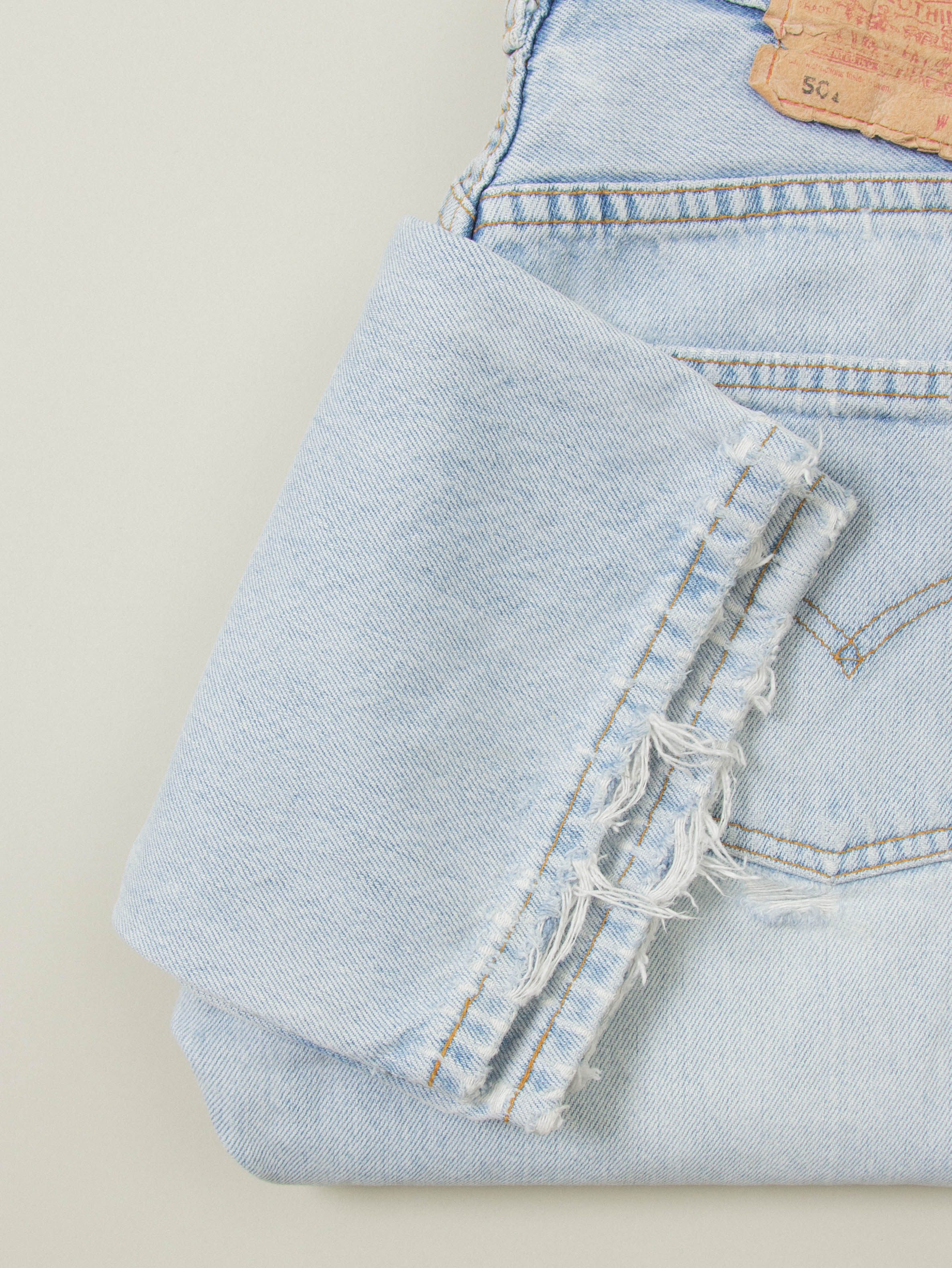 Vtg 1990s Levi's 501 Jeans (28x29) - Image 4