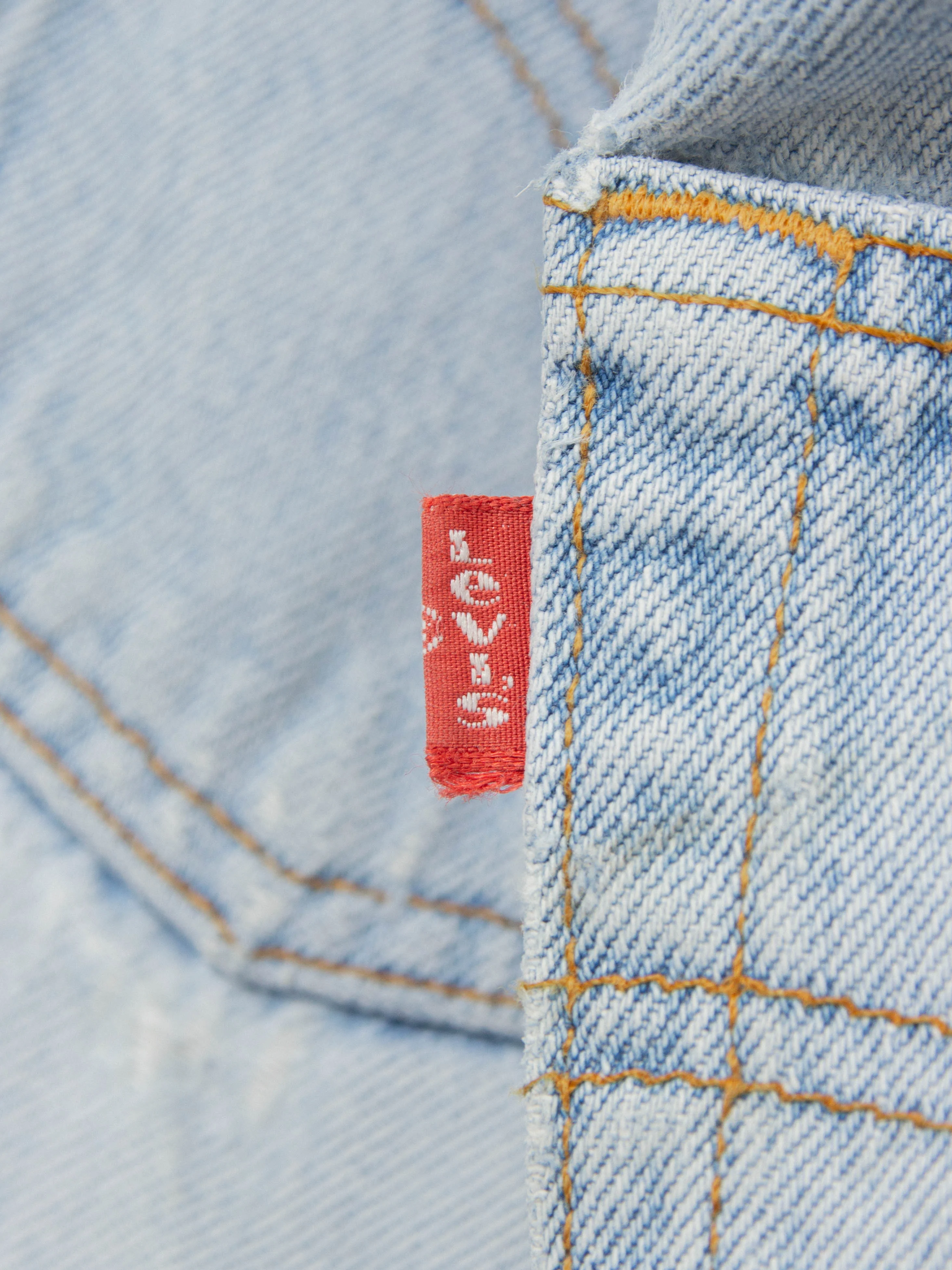 Vtg 1990s Levi's 501 Jeans (28x29) - Image 7