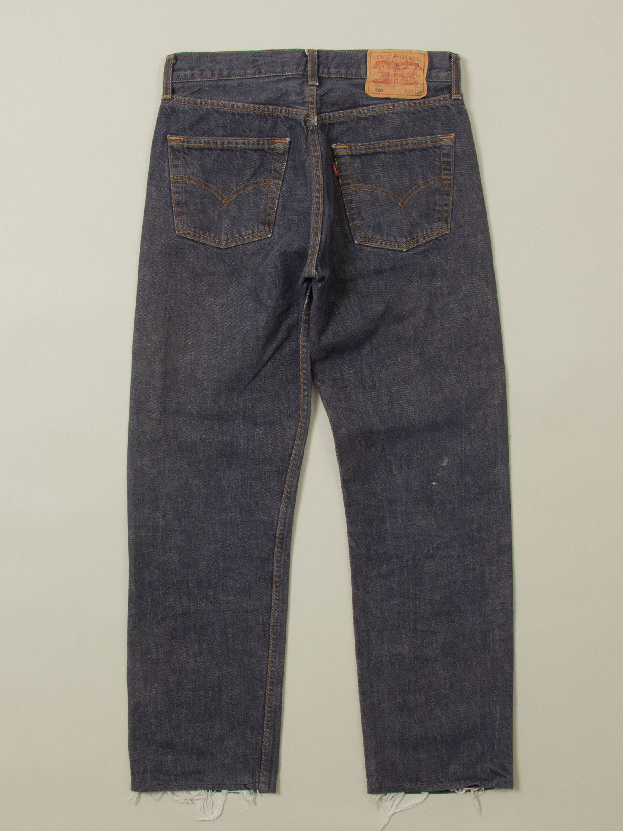 Vtg 1990s Levi's 501 Jeans (30x28) - Image 2