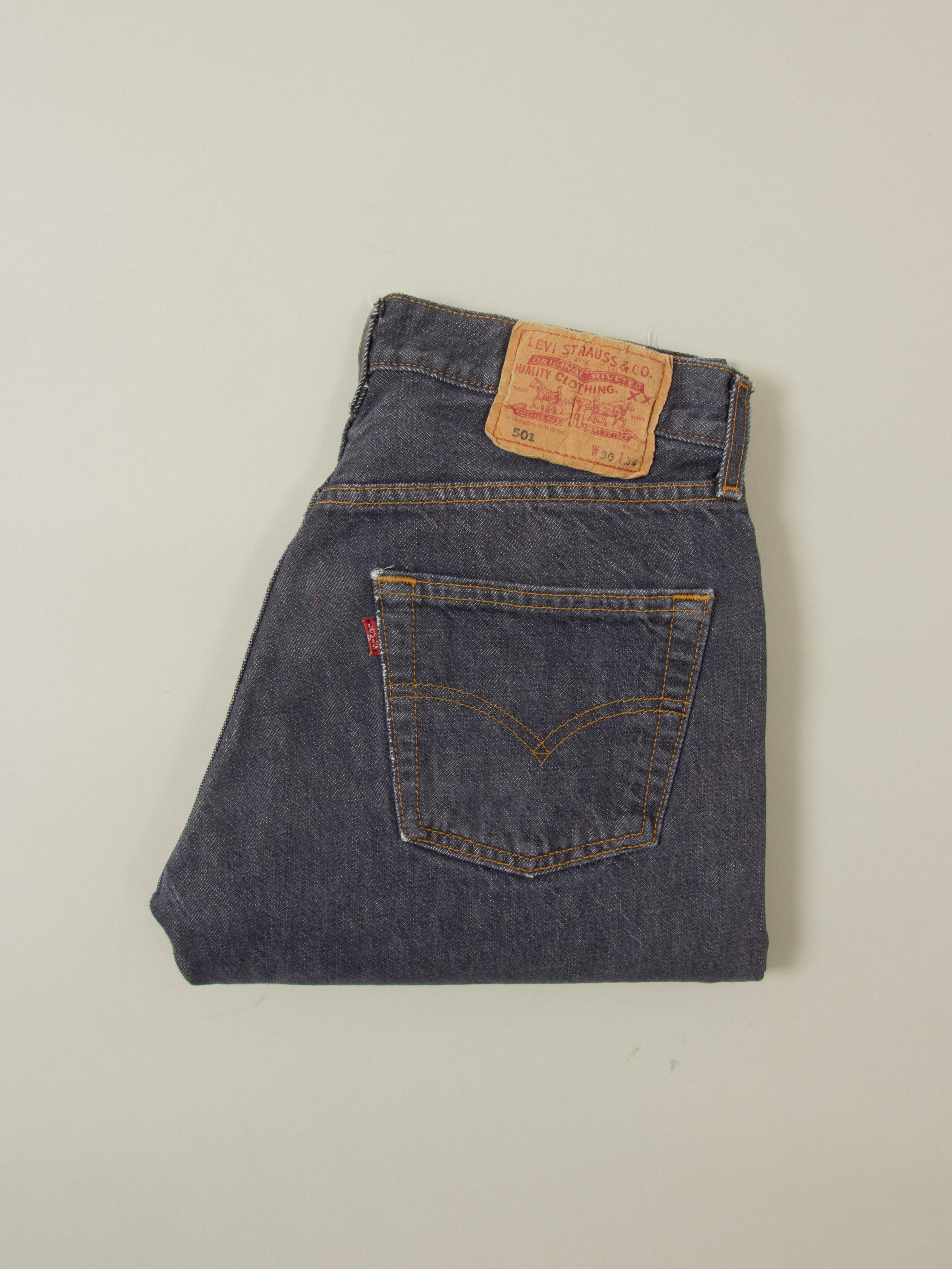 Vtg 1990s Levi's 501 Jeans (30x28) - Image 8