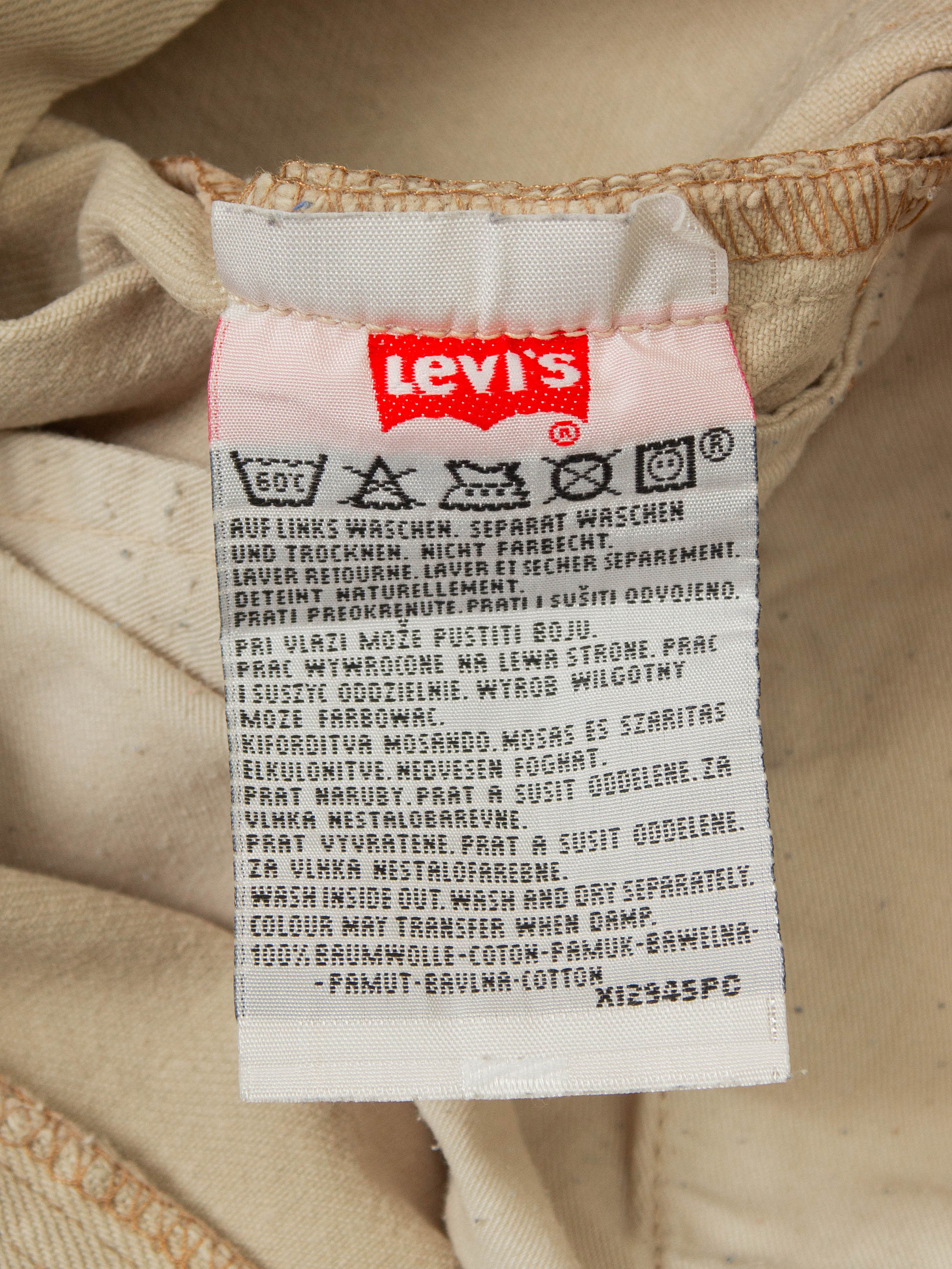 Vtg 1990s Levi's 501 Jeans (30x31) - Image 6