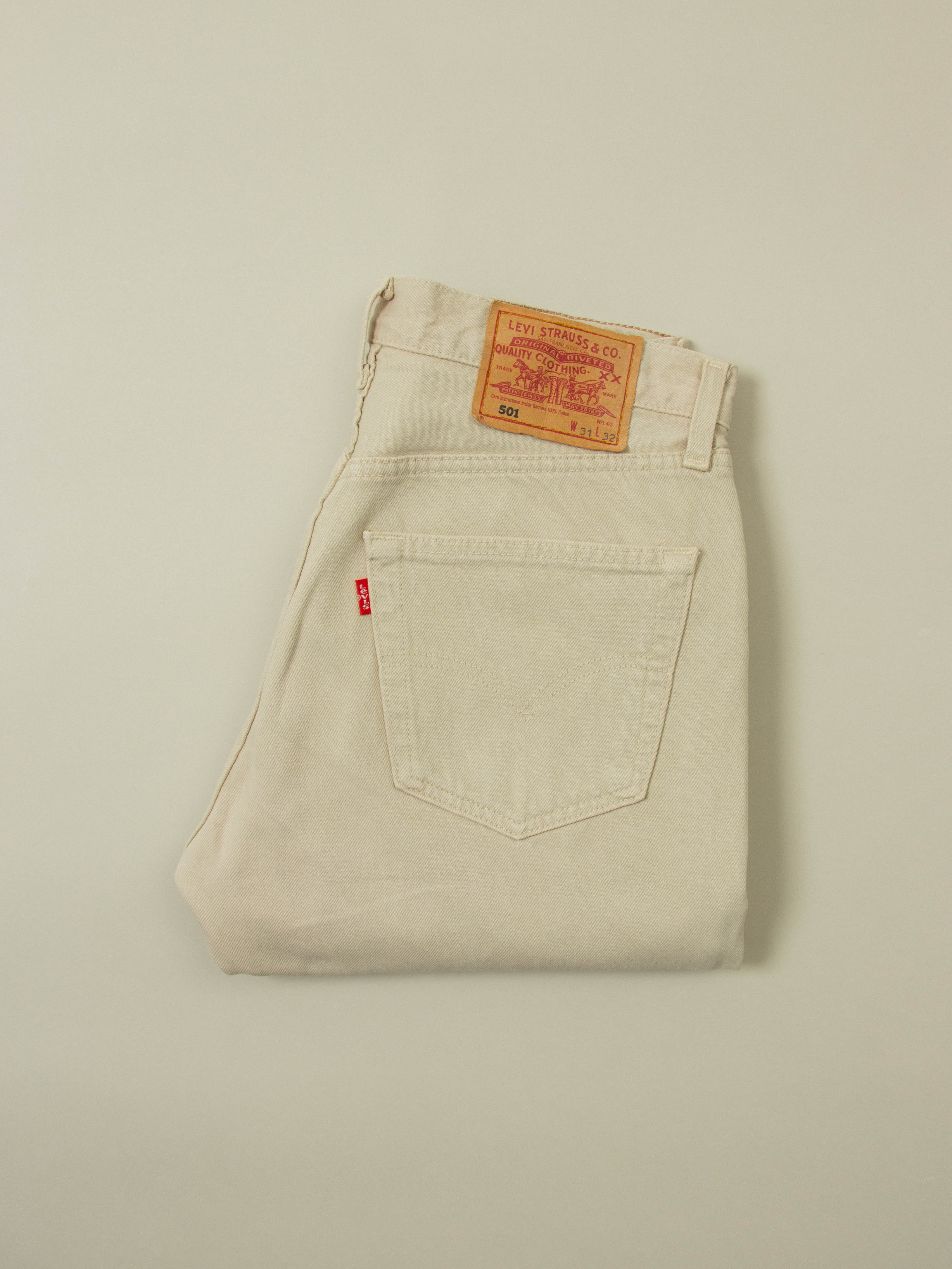 Vtg 1990s Levi's 501 Jeans (30x31) - Image 8