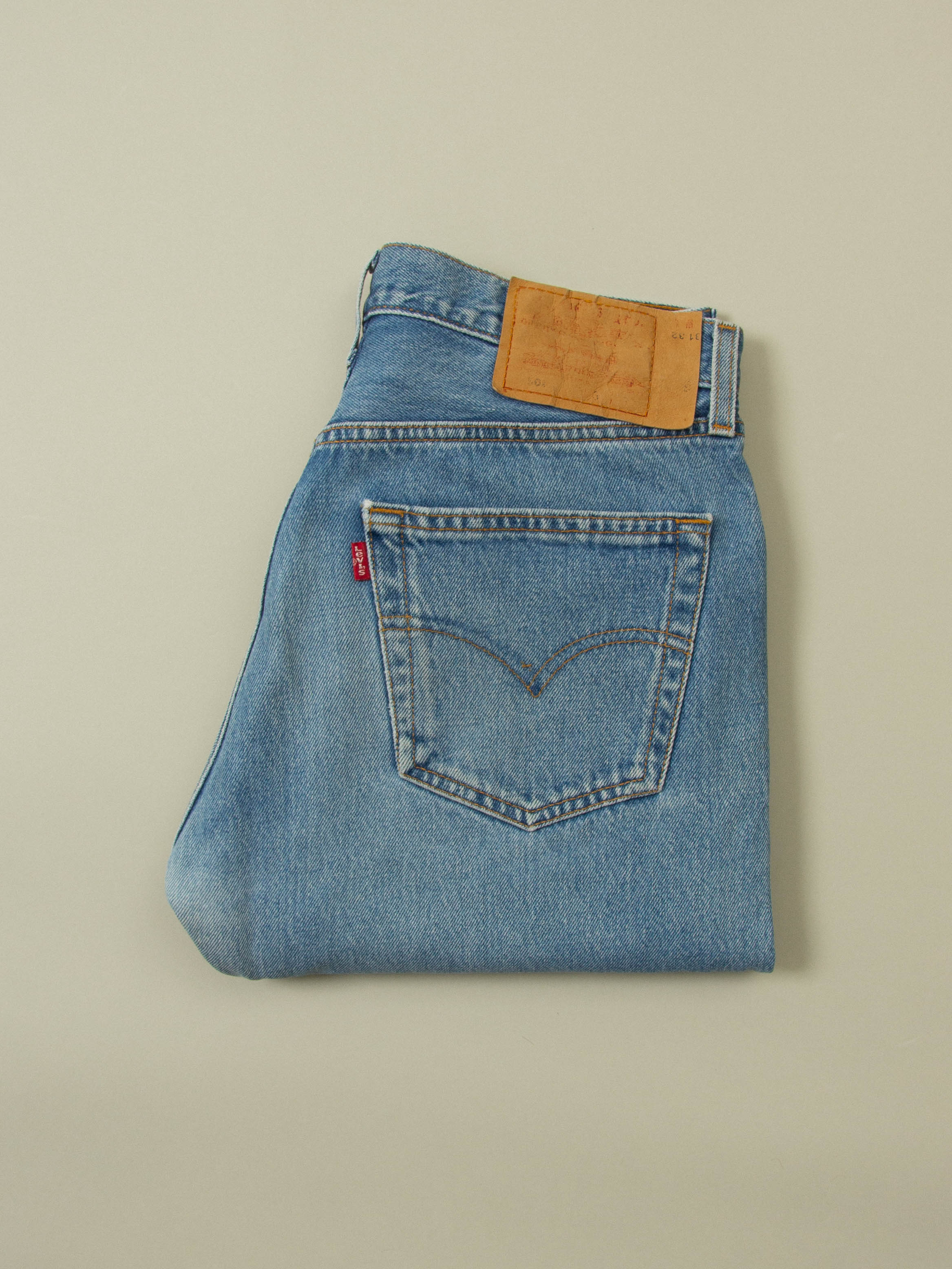 Vtg 1990s Levi's 501 Jeans (30x31) - Image 6