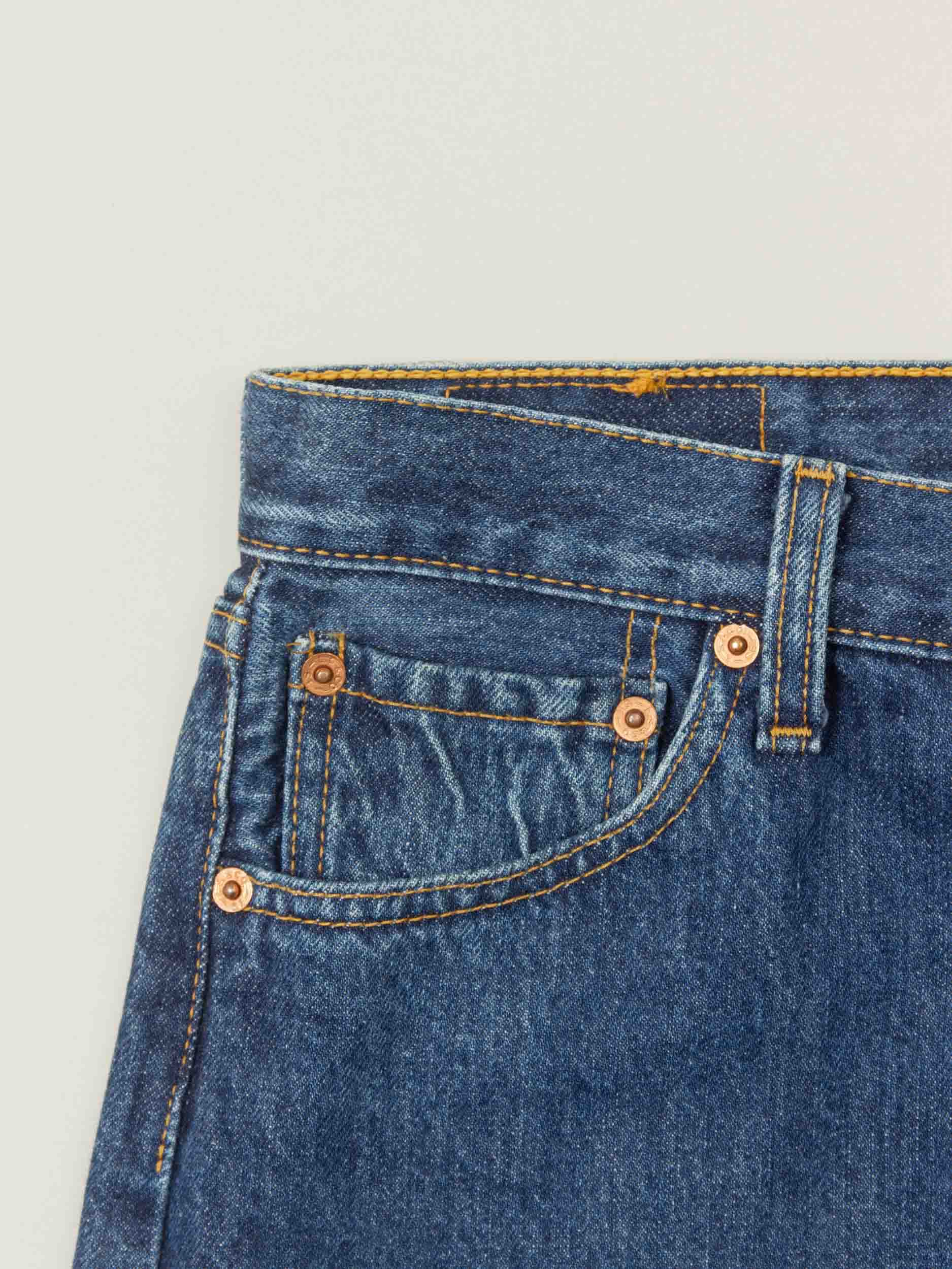 Vtg 1990s Levi's 501 Jeans (28x32) - Image 5