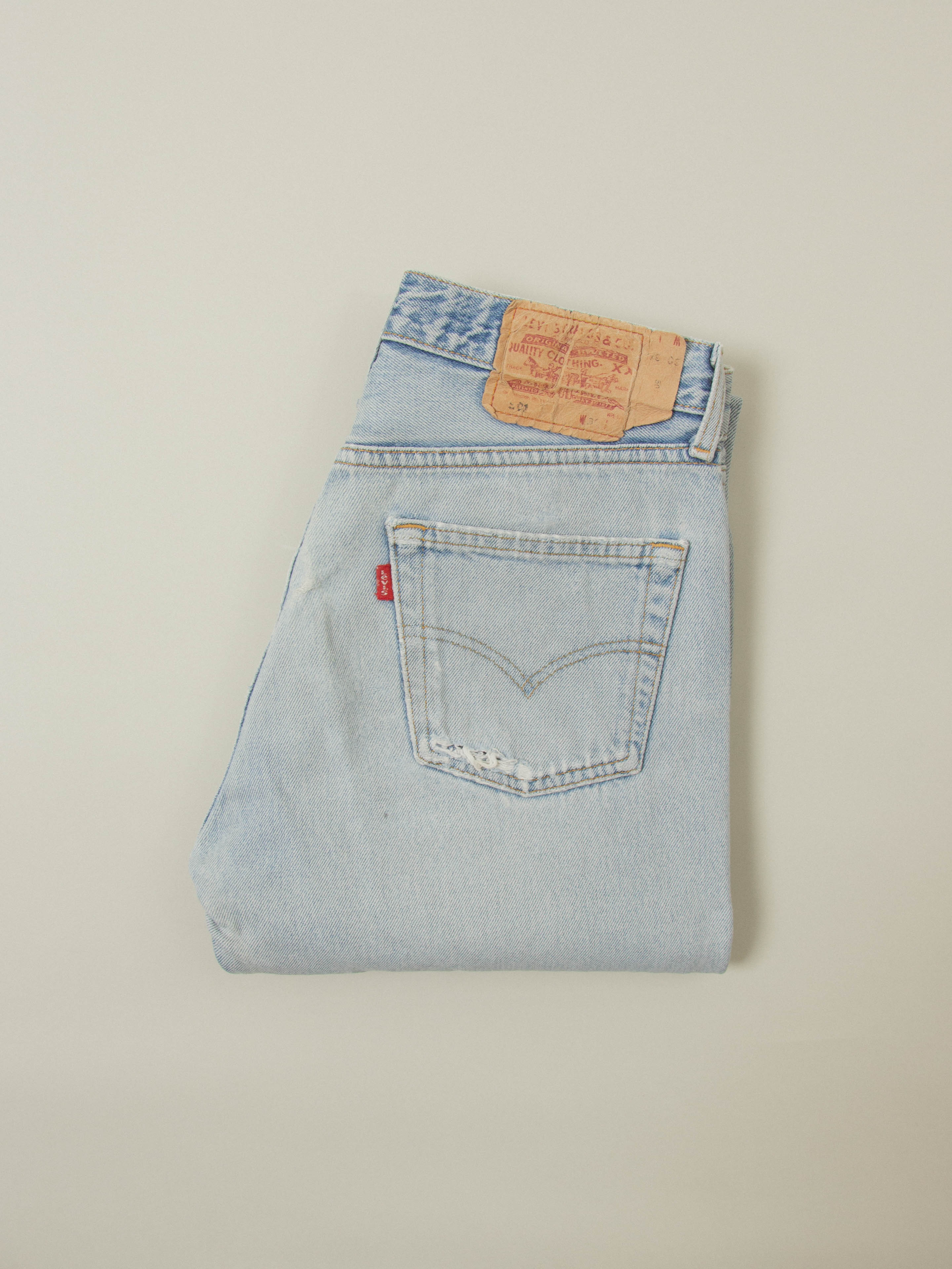 Vtg 1990s Levi's 501 Jeans (30x33) - Image 10