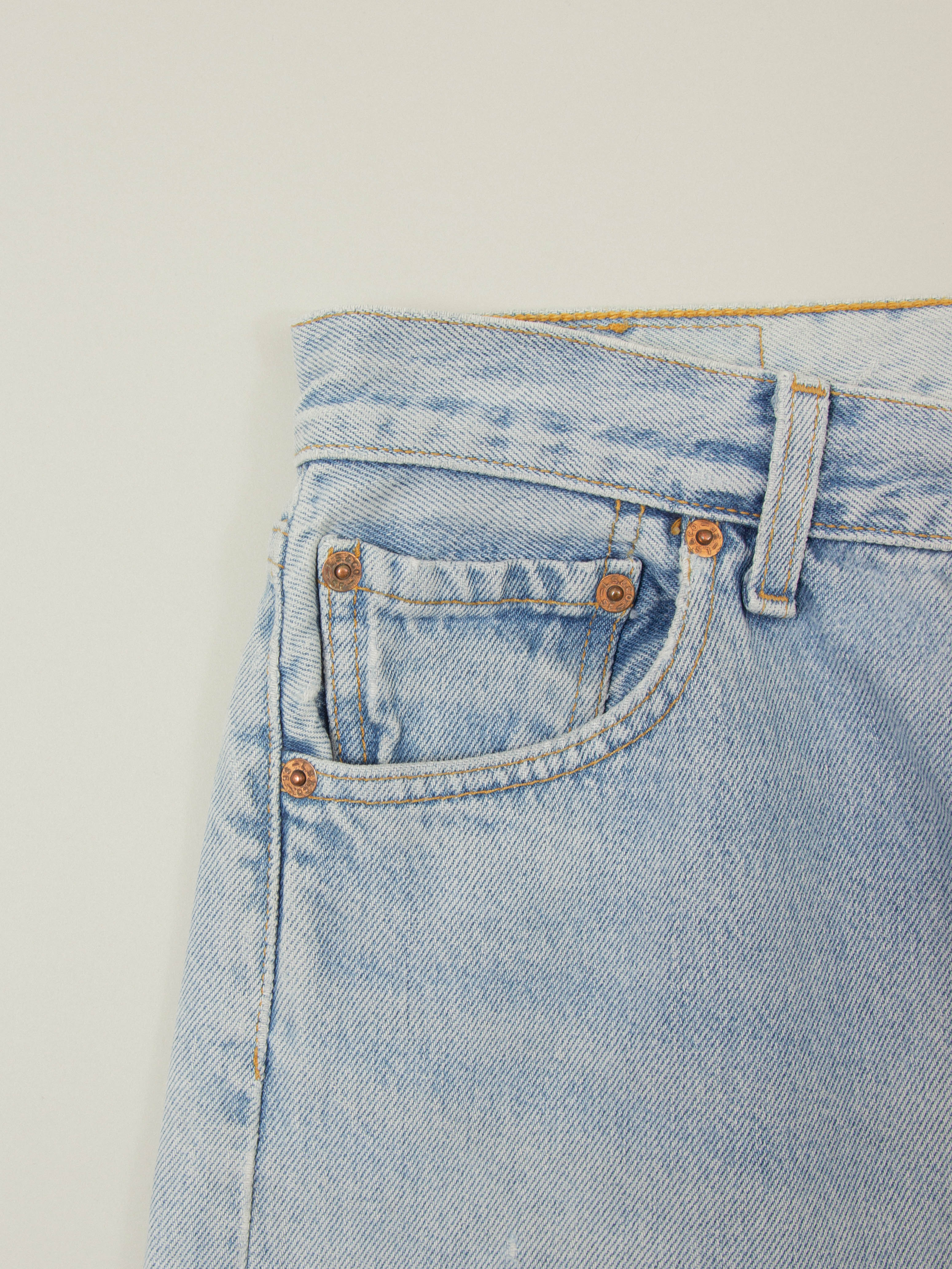 Vtg 1990s Levi's 501 Jeans (30x33) - Image 6