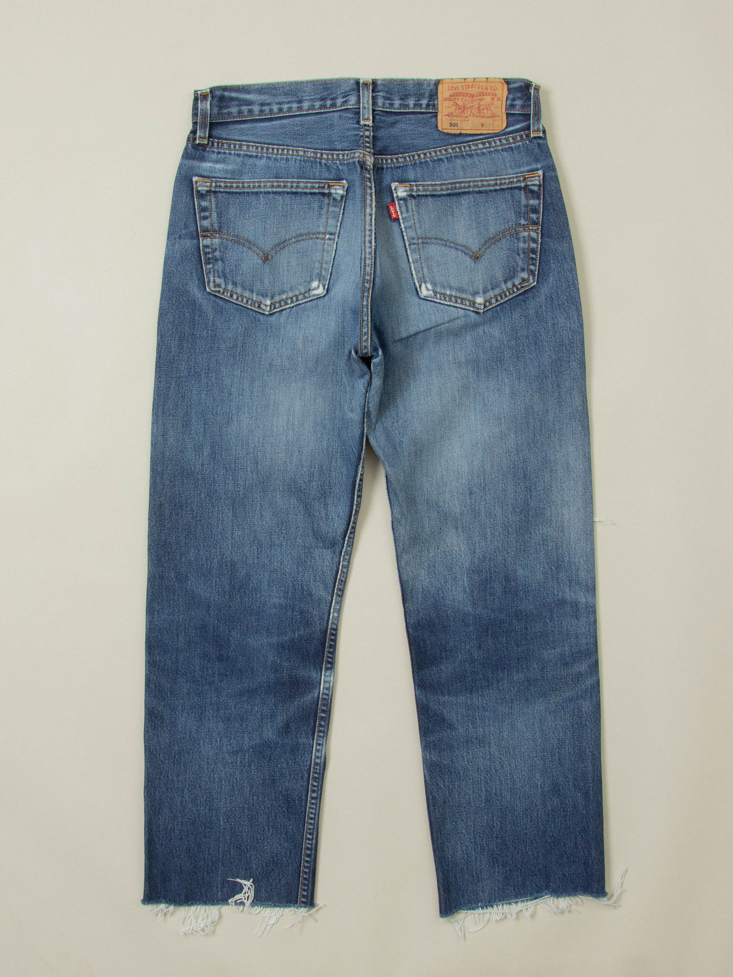 Vtg 1990s Levi's 501 Jeans (32x28) - Image 2