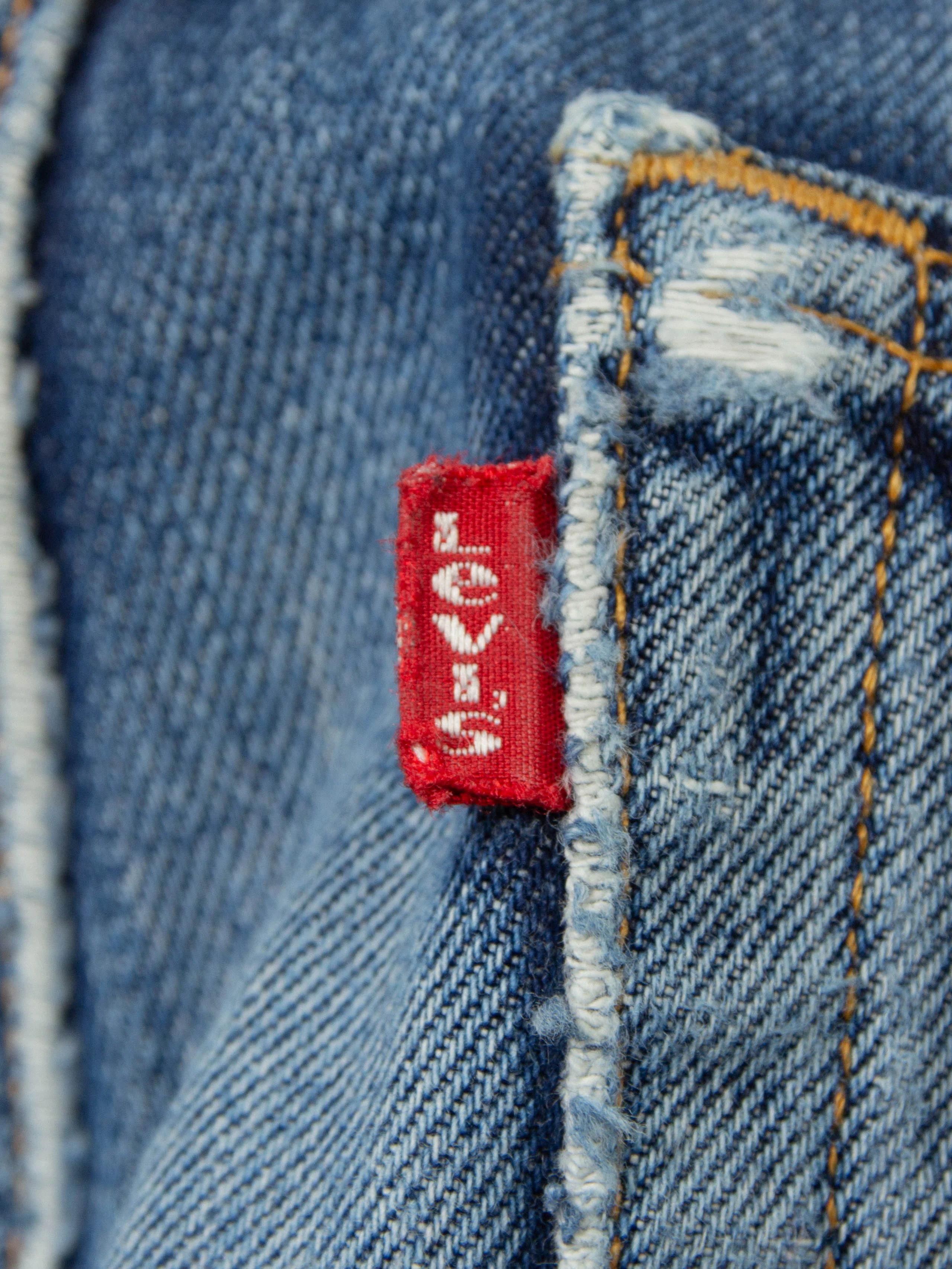 Vtg 1990s Levi's 501 Jeans (32x28) - Image 5