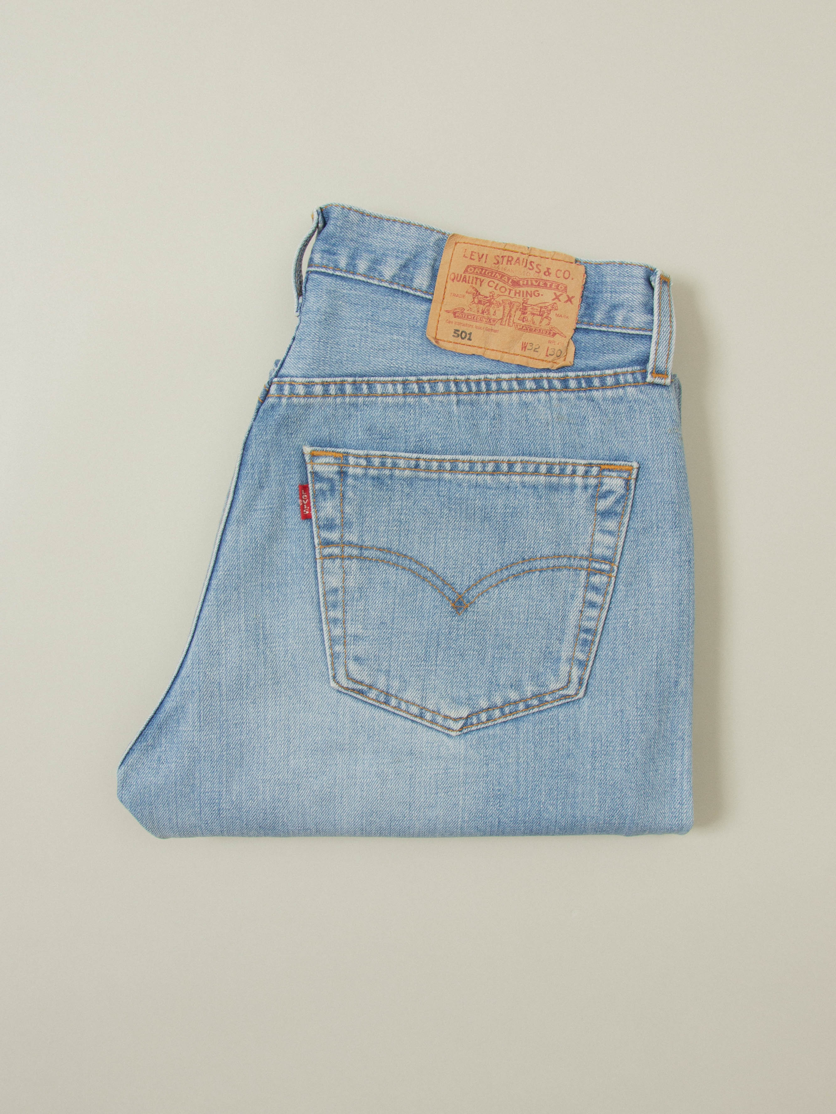 Vtg 1990s Levi's 501 Jeans (32x30) - Image 6