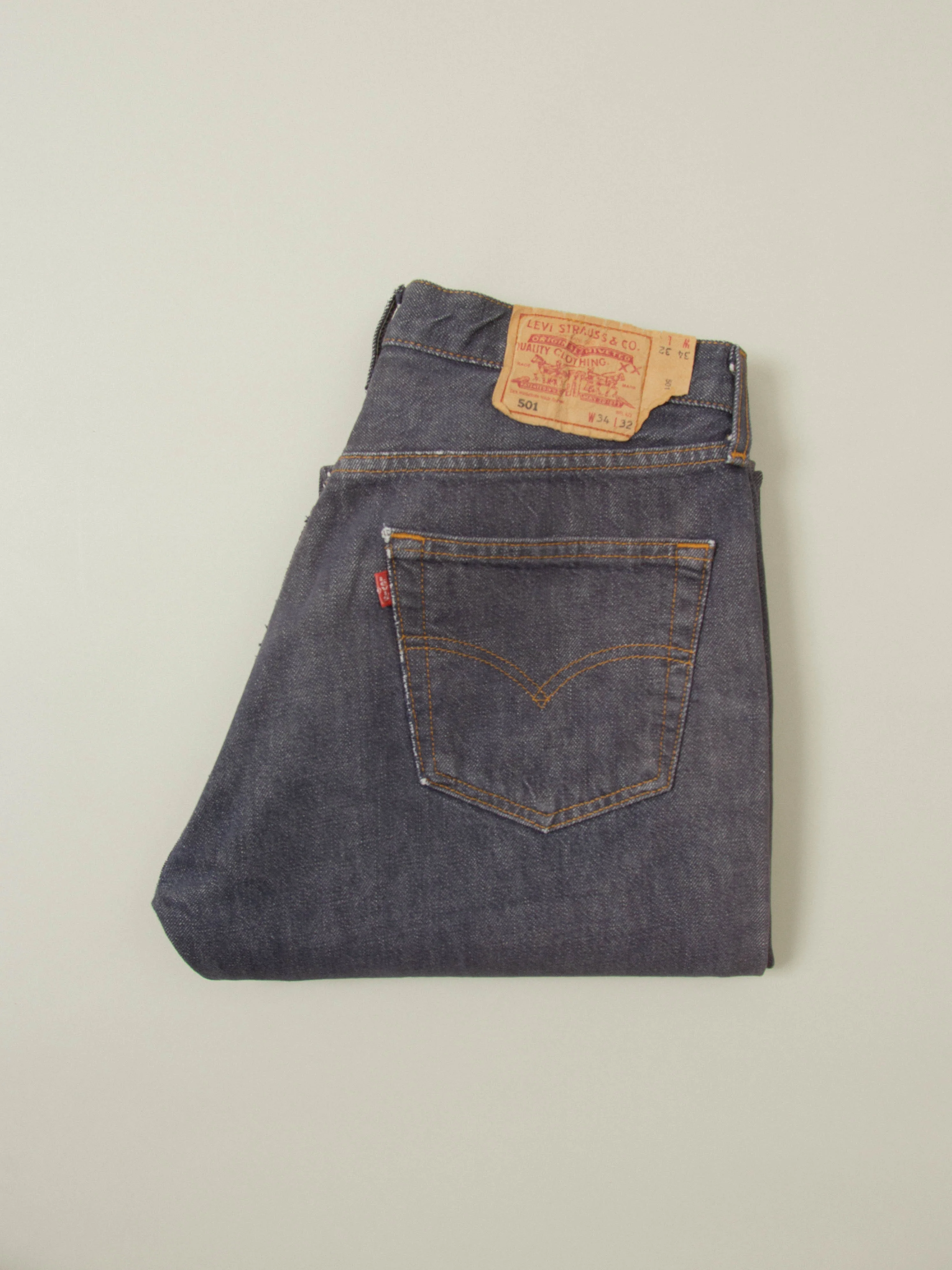 Vtg 1990s Levi's 501 Jeans (32x31) - Image 6