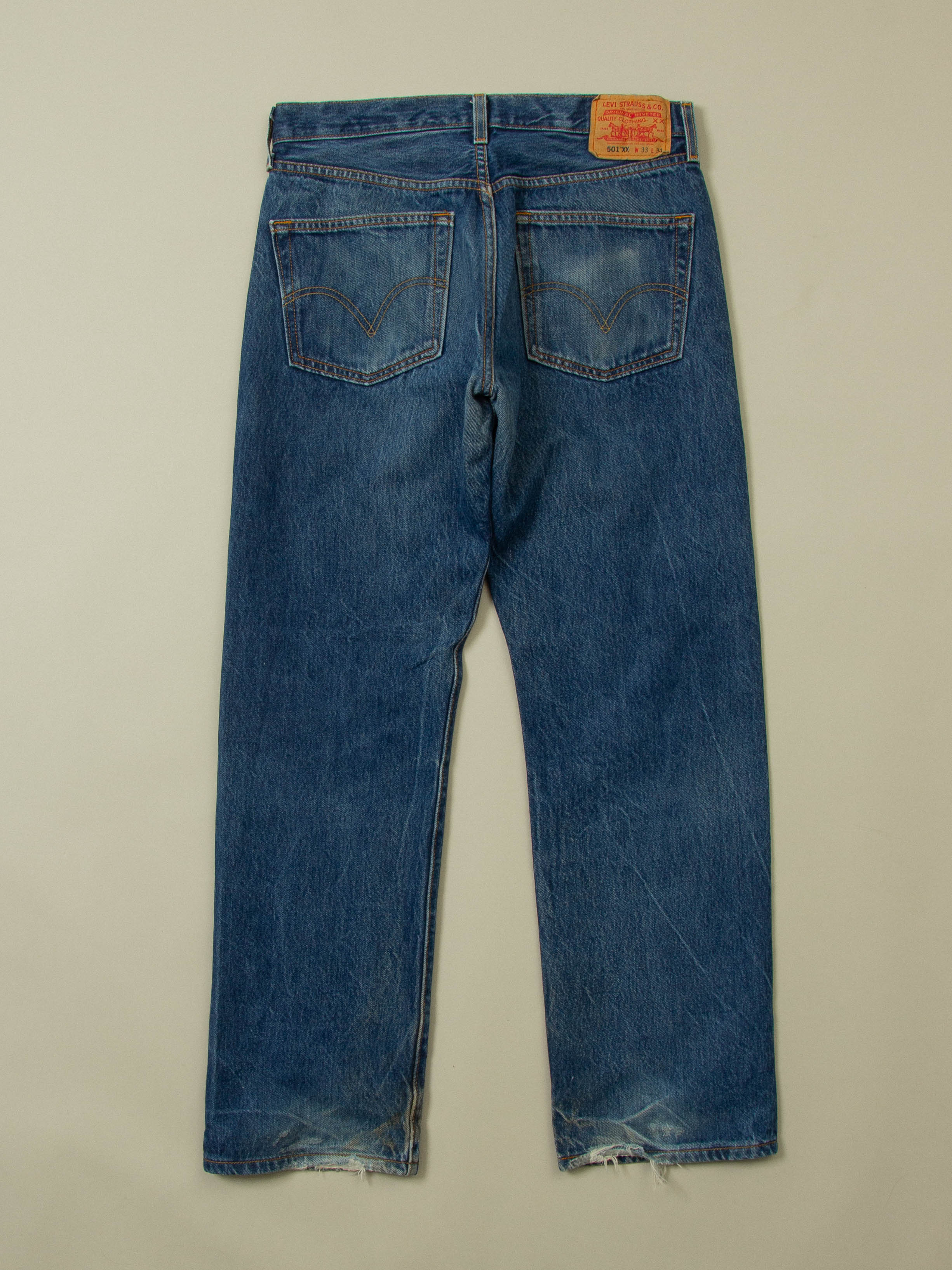 Vtg 1990s Levi's 501 Jeans (32x32) - Image 3