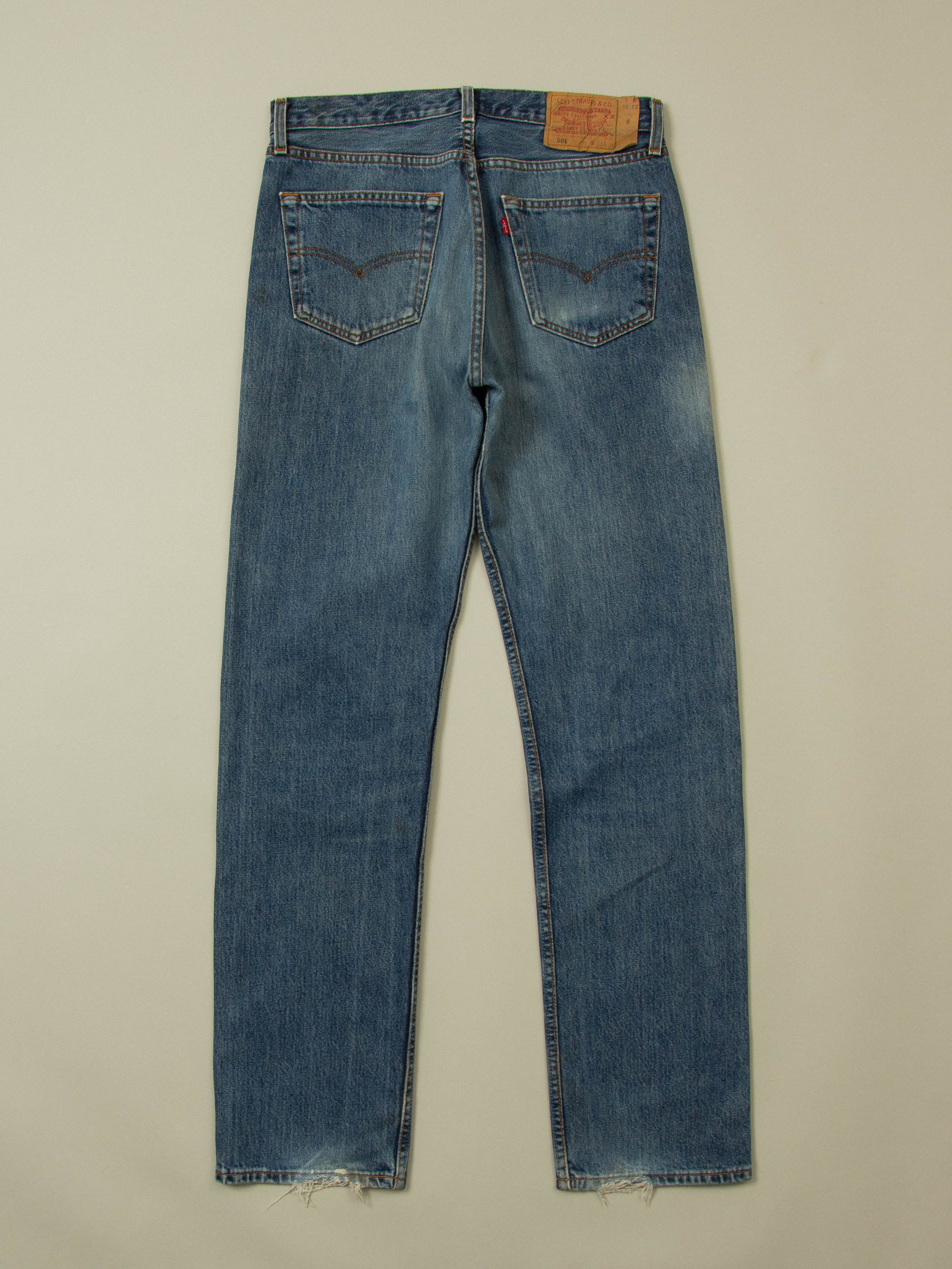 Vtg 1990s Levi's 501 Jeans (32x34) - Image 2