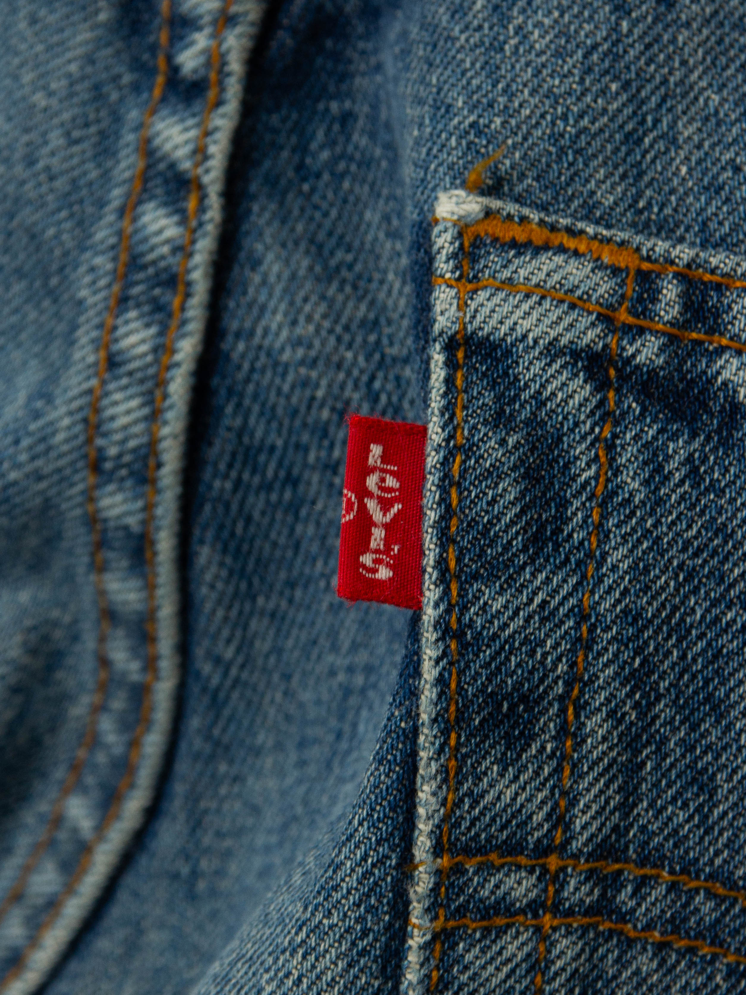 Vtg 1990s Levi's 501 Jeans (32x34) - Image 5