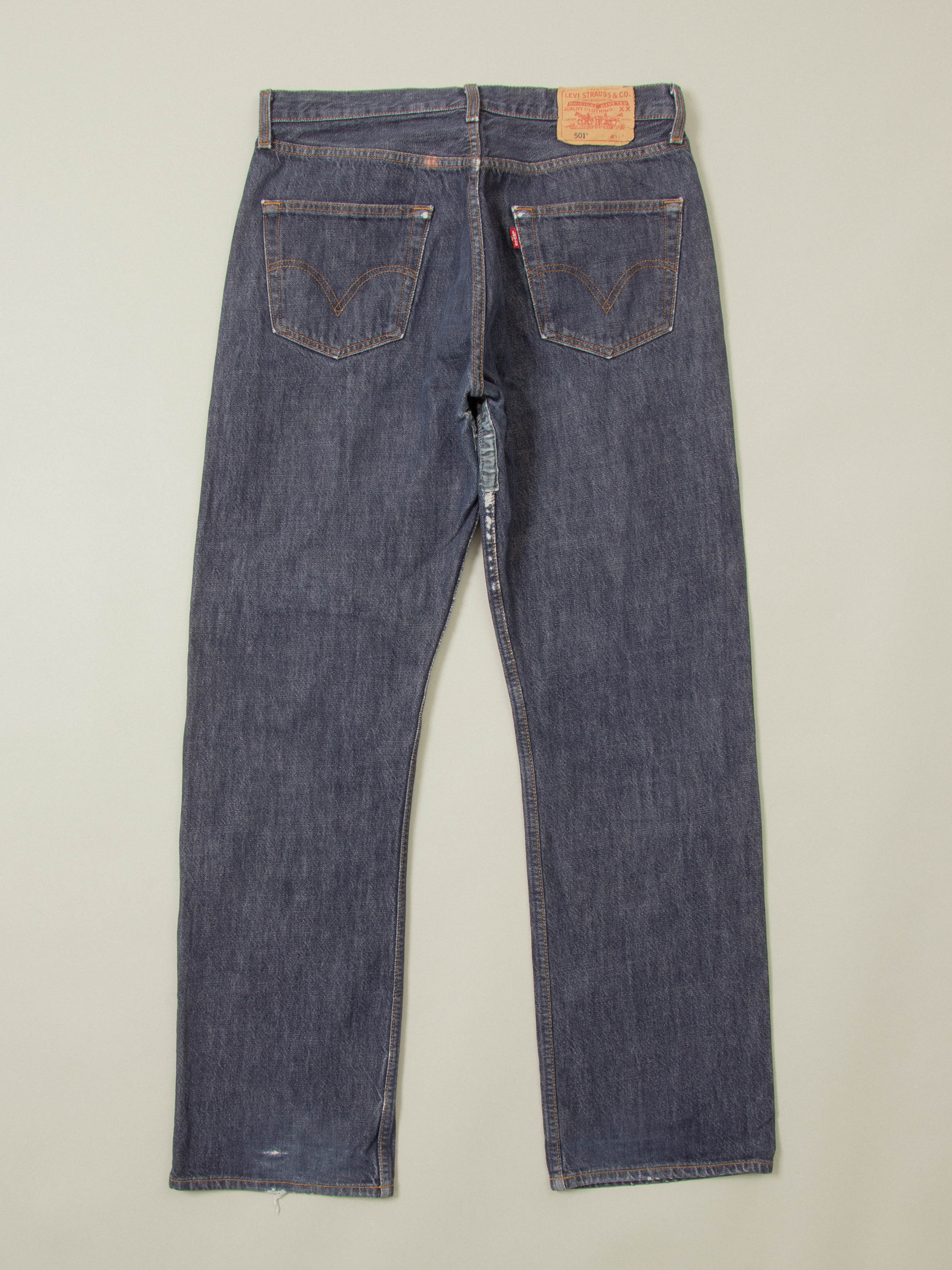 Vtg 1990s Levi's 501 Jeans (34x33) - Image 2